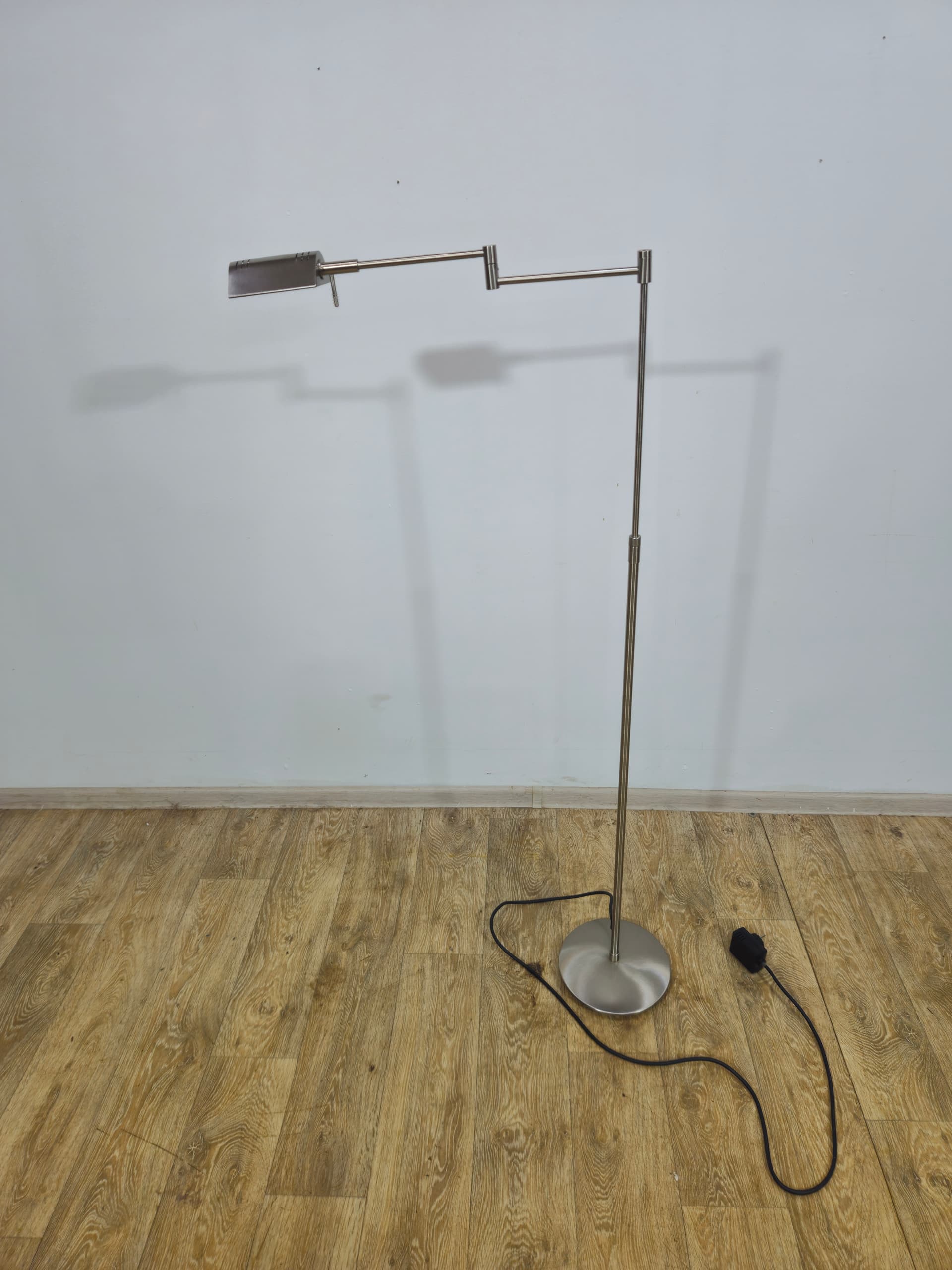 Floor lamp Holtkötter, chrome silver, metal, Holtkötter Leuchten - 345409