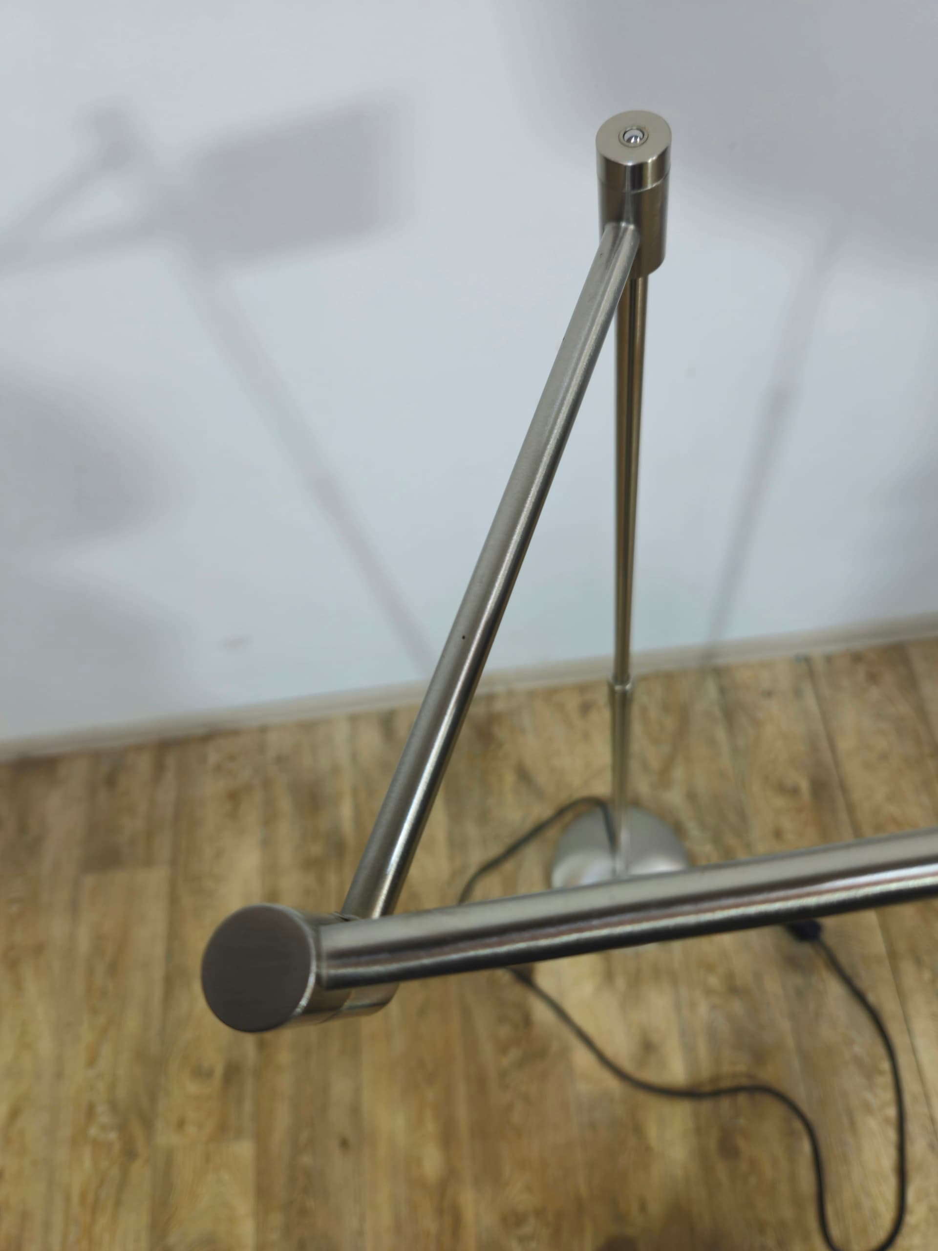 Floor lamp Holtkötter, chrome silver, metal, Holtkötter Leuchten - 345402
