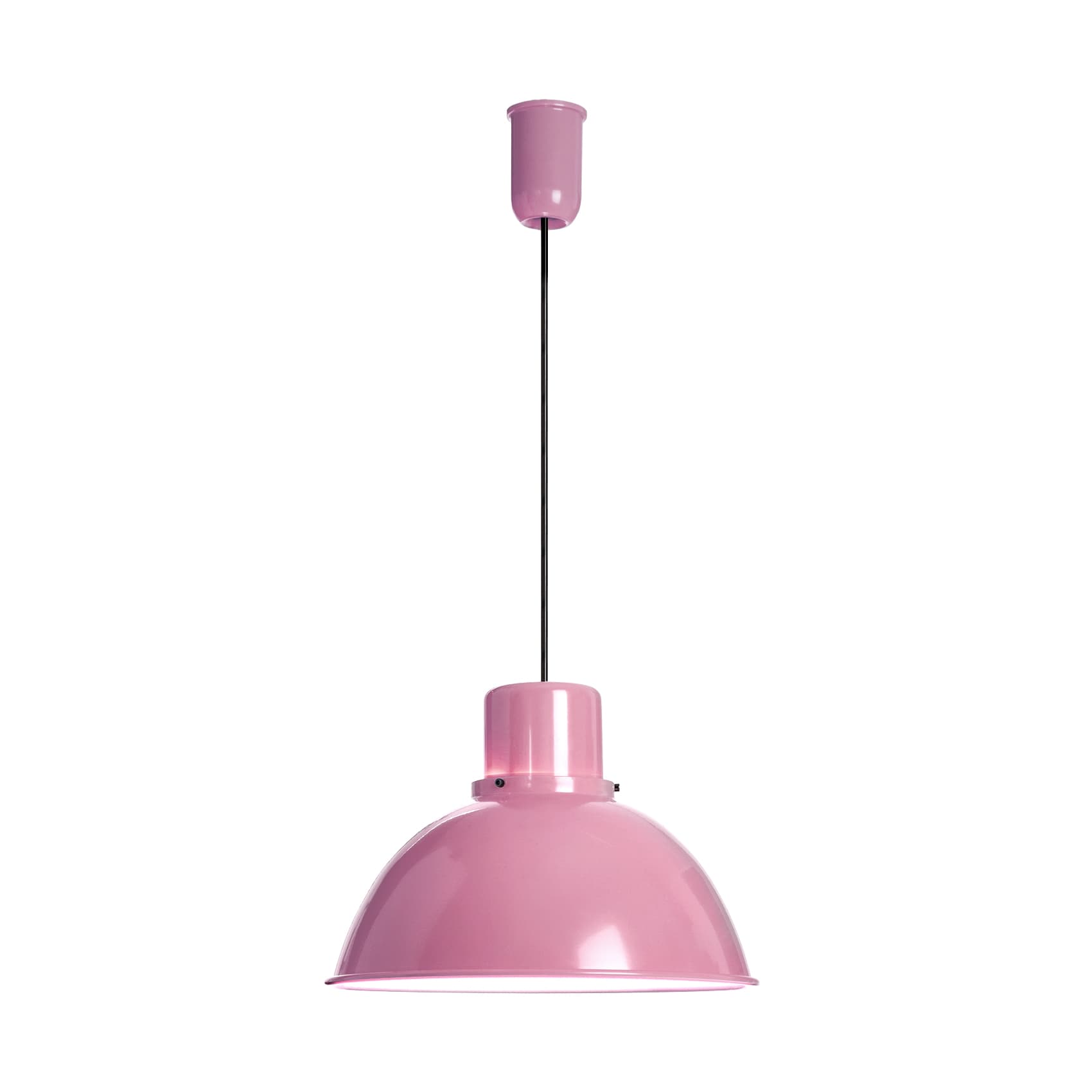 Lampa wisząca Reflex Maxi różowa, stal, TAR