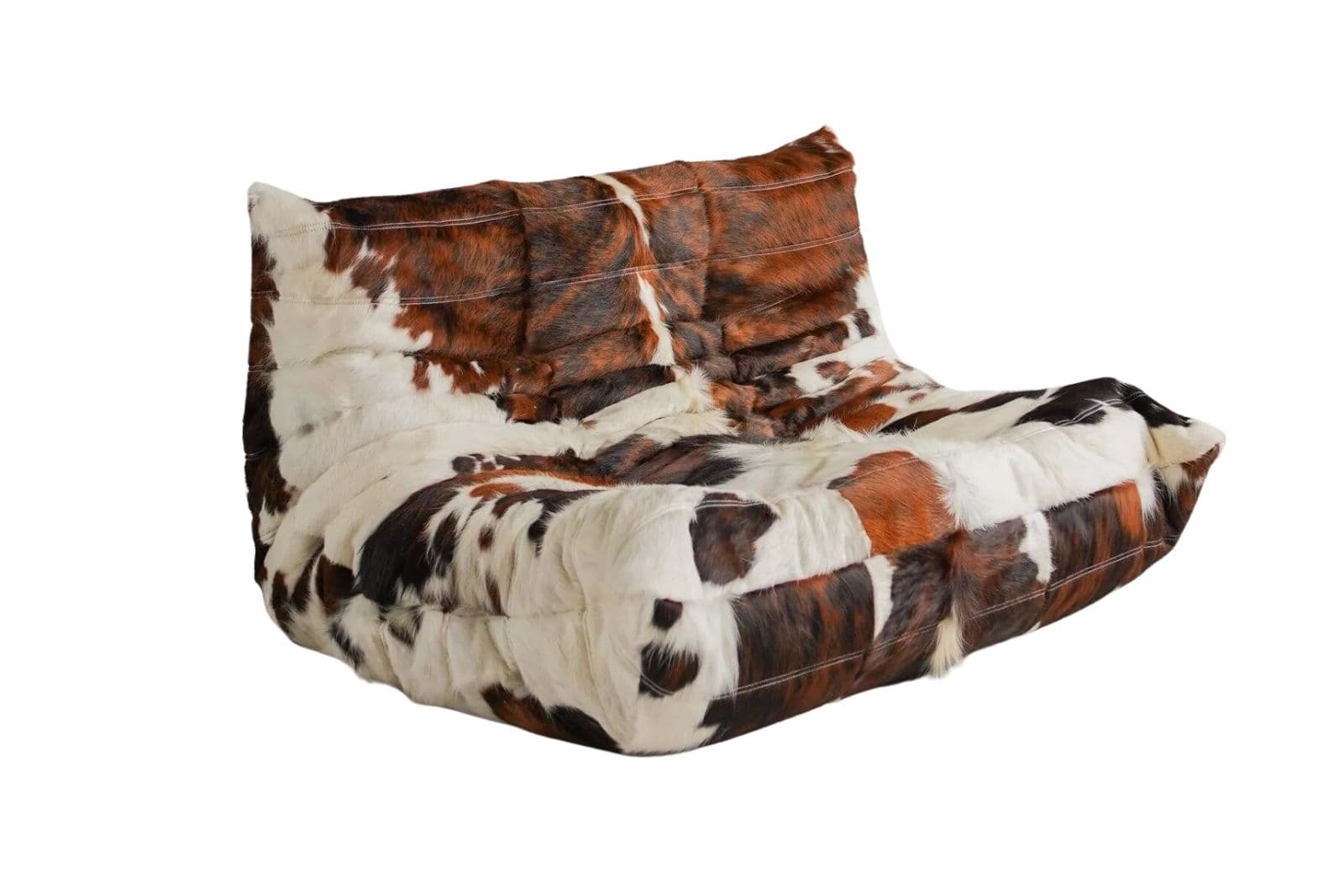 Sofa Togo dwuosobowa, skóra bydlęca