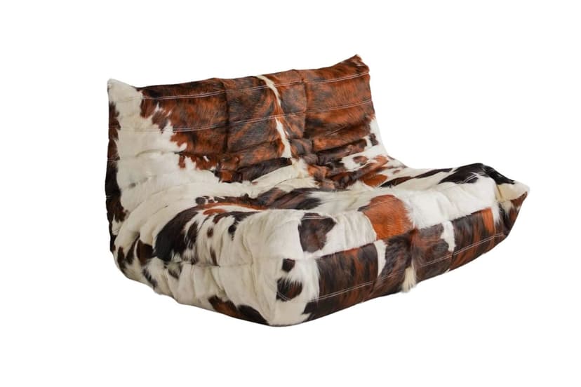 Sofa Togo dwuosobowa, skóra bydlęca