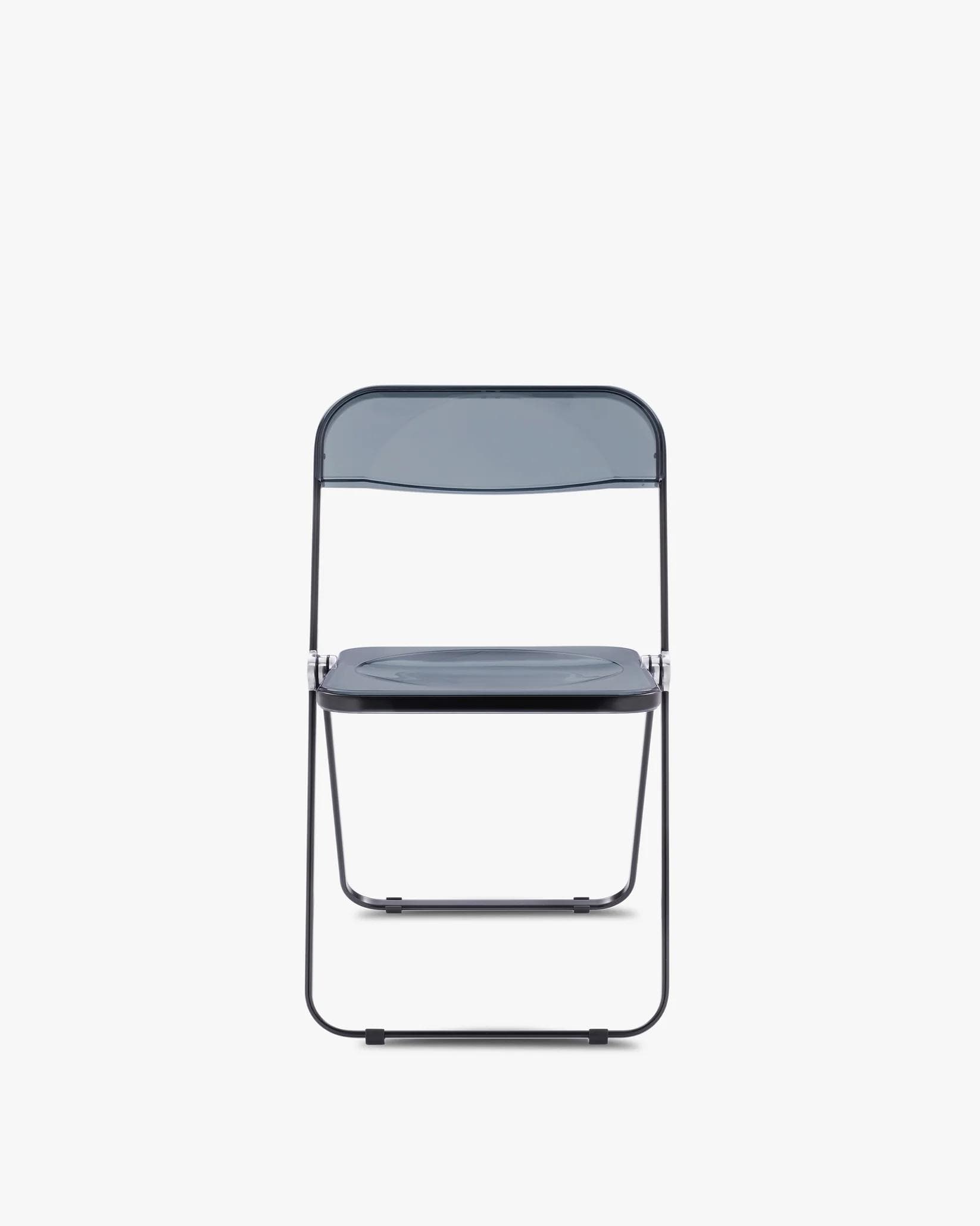 Plia folding chair, black, blue, by G. Piretti, Anonima Castelli - 348521