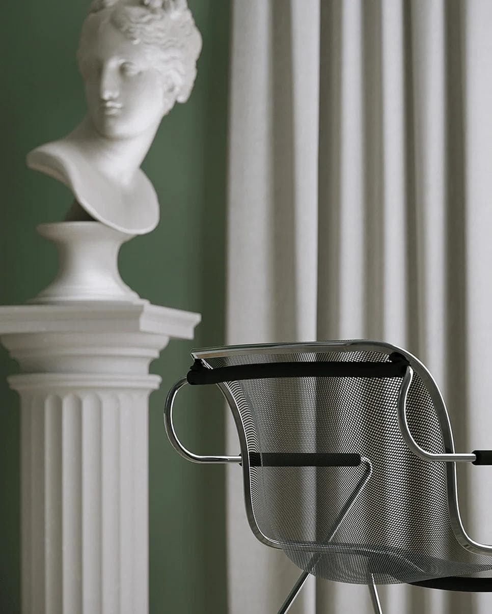 Penelope chair white, by Ch.R.Pollock, Anonima Castelli - 348423