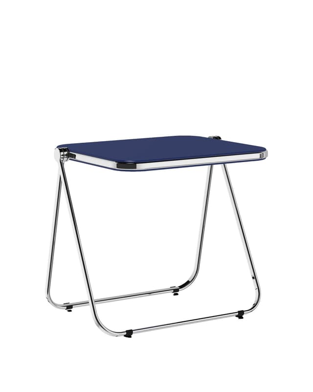 Folding desk Platone, blue, glossy, by G. Piretti, Anonima Castelli - DIMENSION