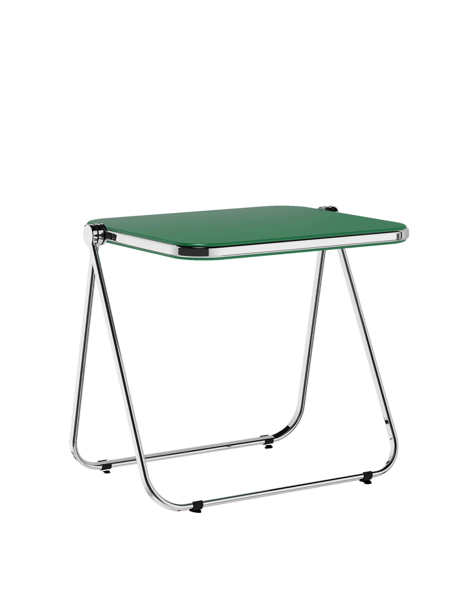 Folding desk Platone, green, by G. Piretti, Anonima Castelli