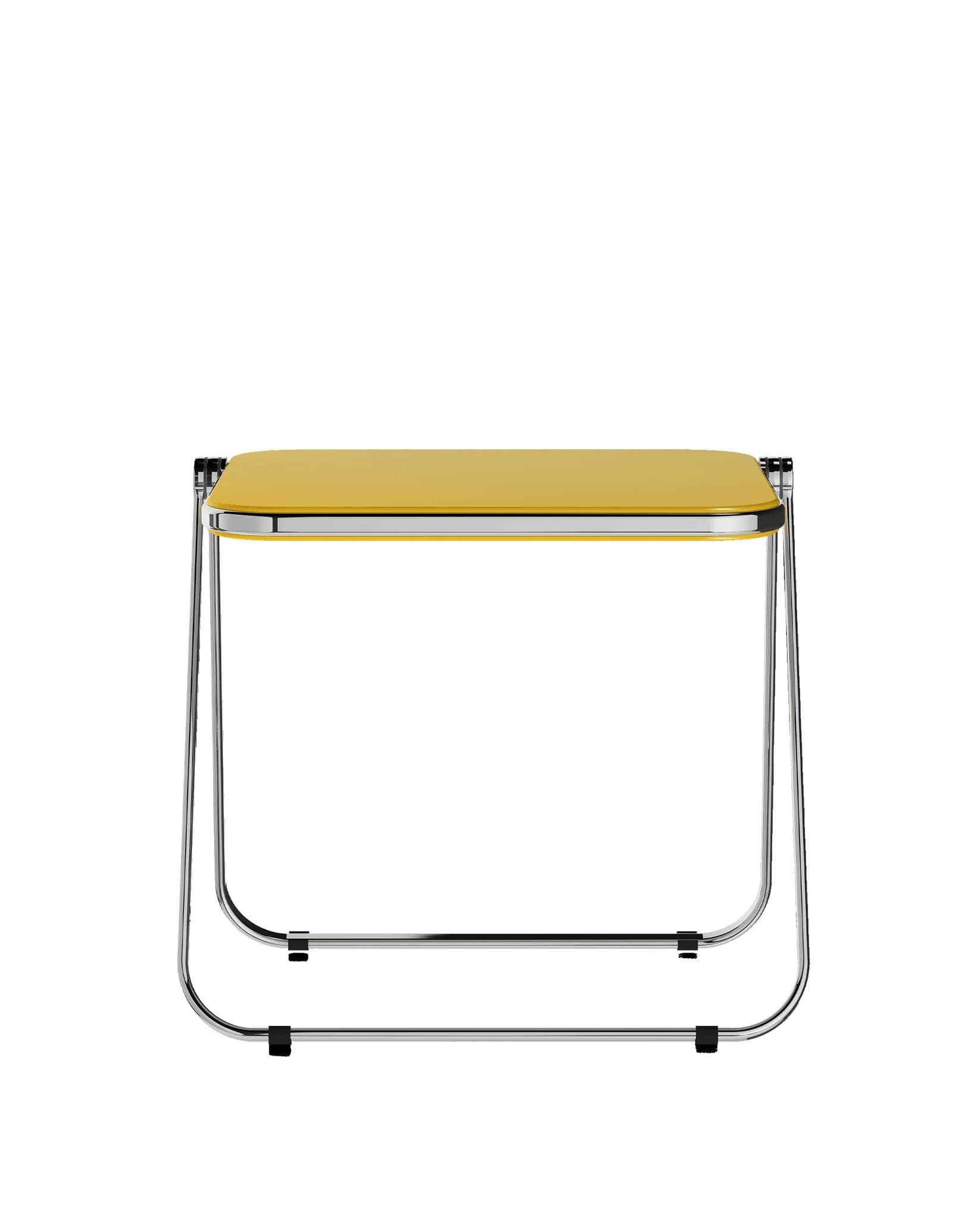 Folding desk Platone yellow, matte, by G. Piretti, Anonima Castelli - 348333