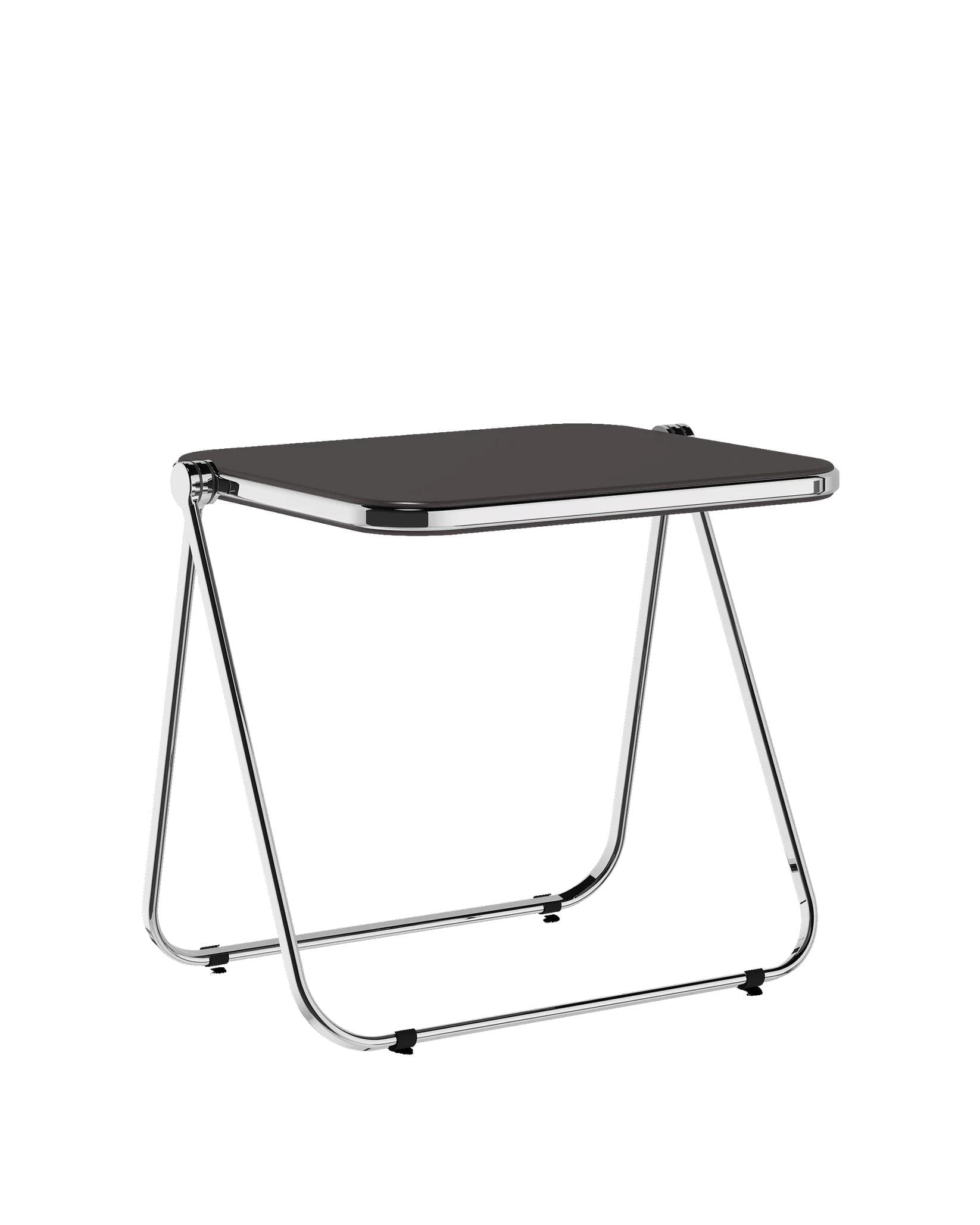 Folding desk Platone black, matte, by G. Piretti, Anonima Castelli