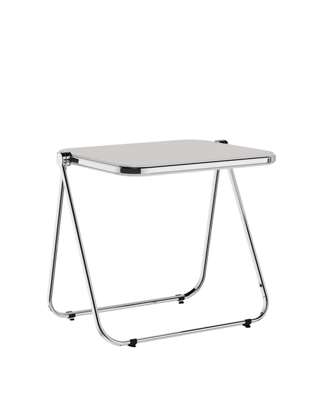 Folding desk Platone white, matte, by G. Piretti, Anonima Castelli - DIMENSION