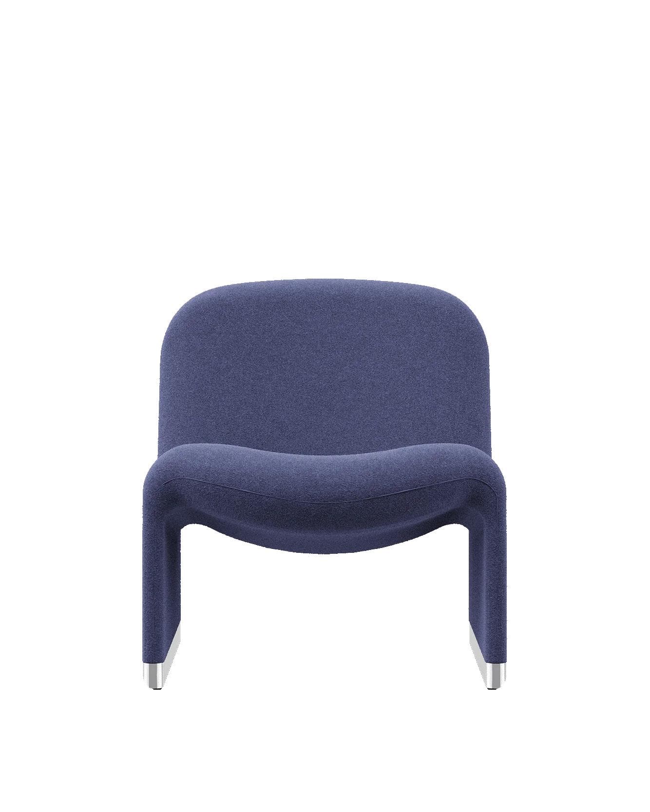 Alky armchair, blue, Kvadrat wool, by G. Piretti, Anonima Castelli - 348907