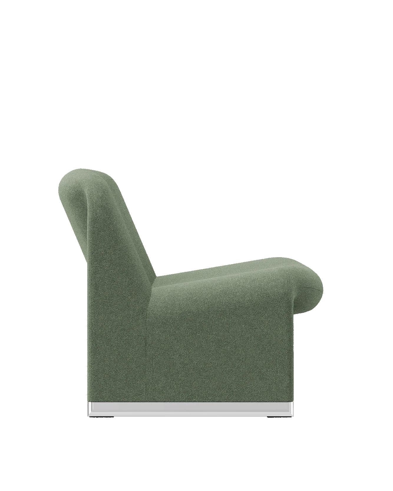 Alky armchair, green, Kvadrat wool, by G. Piretti, Anonima Castelli - 348899
