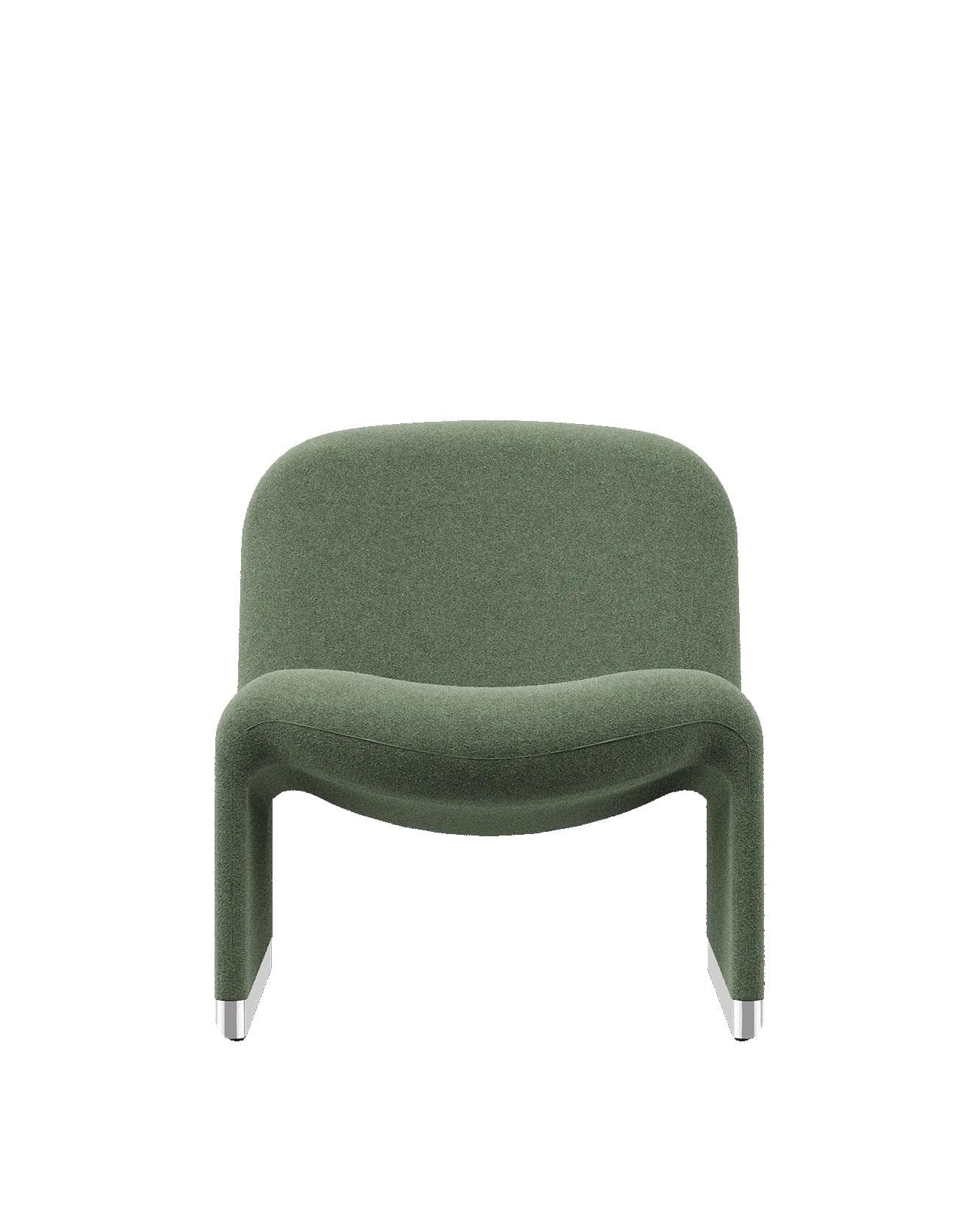 Alky armchair, green, Kvadrat wool, by G. Piretti, Anonima Castelli - 348898