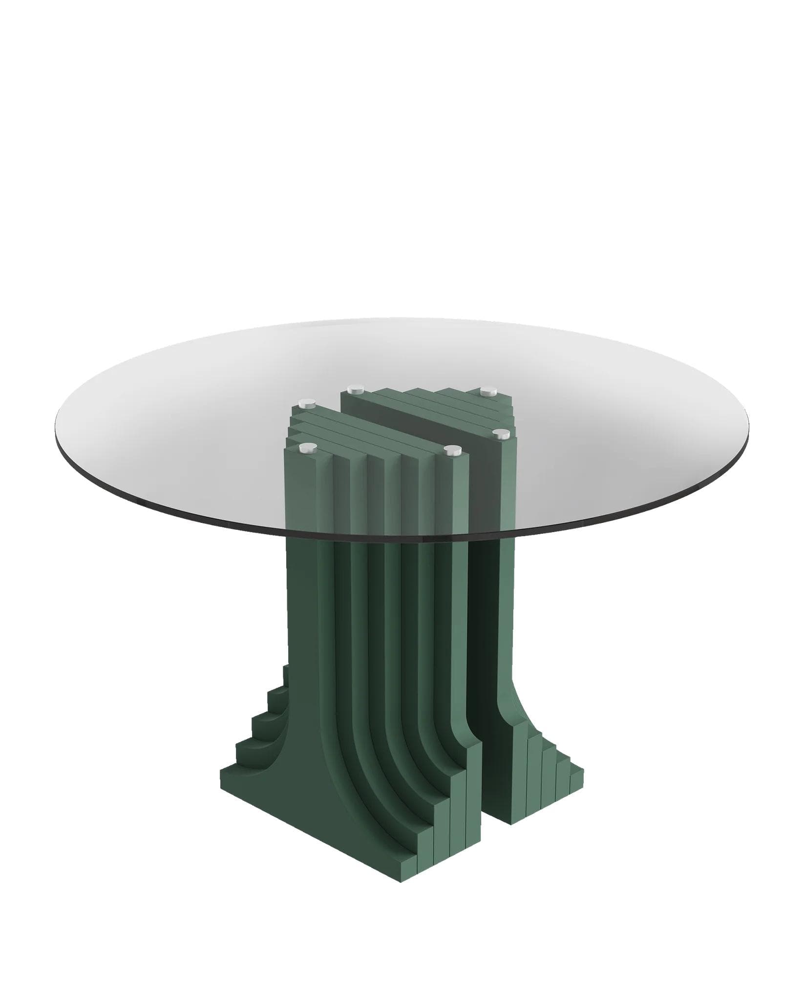 Table Ø1200 Auriga, green, Anonima Castelli - 348874