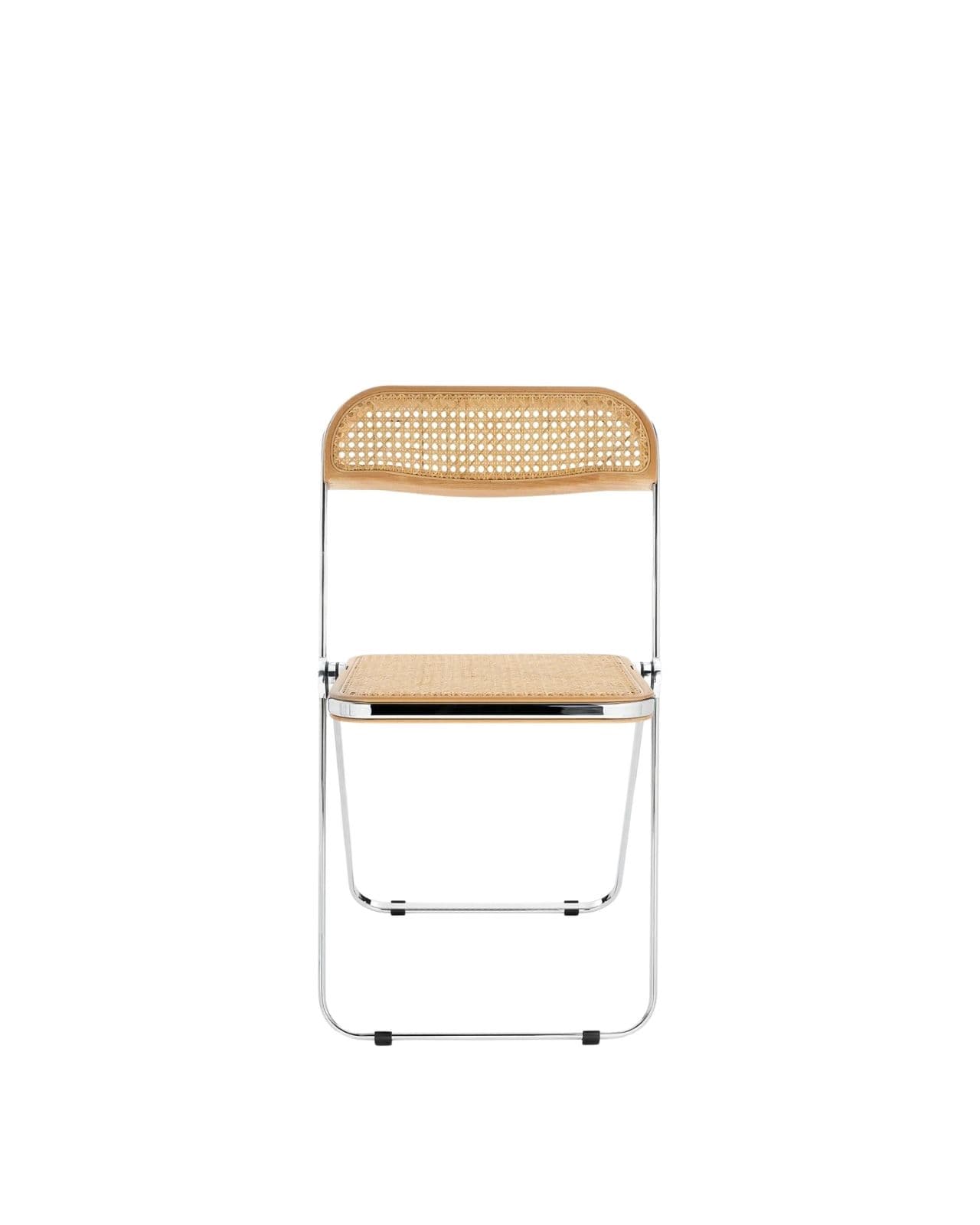 Folding chair Plia, yellow, red, by G. Piretti, Anonima Castelli - 350190