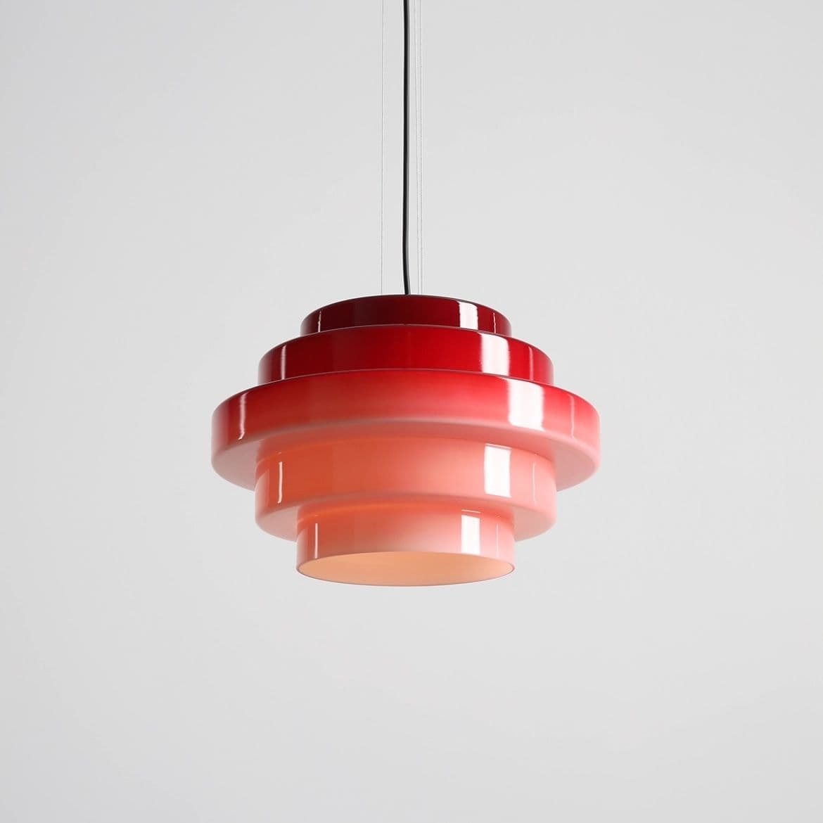 Lampa wisząca Filo różowa, ⌀36, wys. 220 cm, Artera - 356439