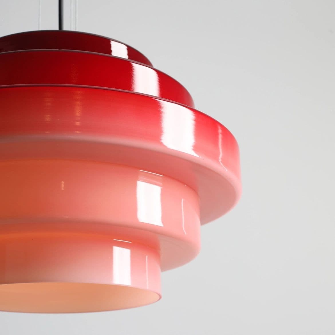 Lampa wisząca Filo różowa, ⌀36, wys. 220 cm, Artera - 356441