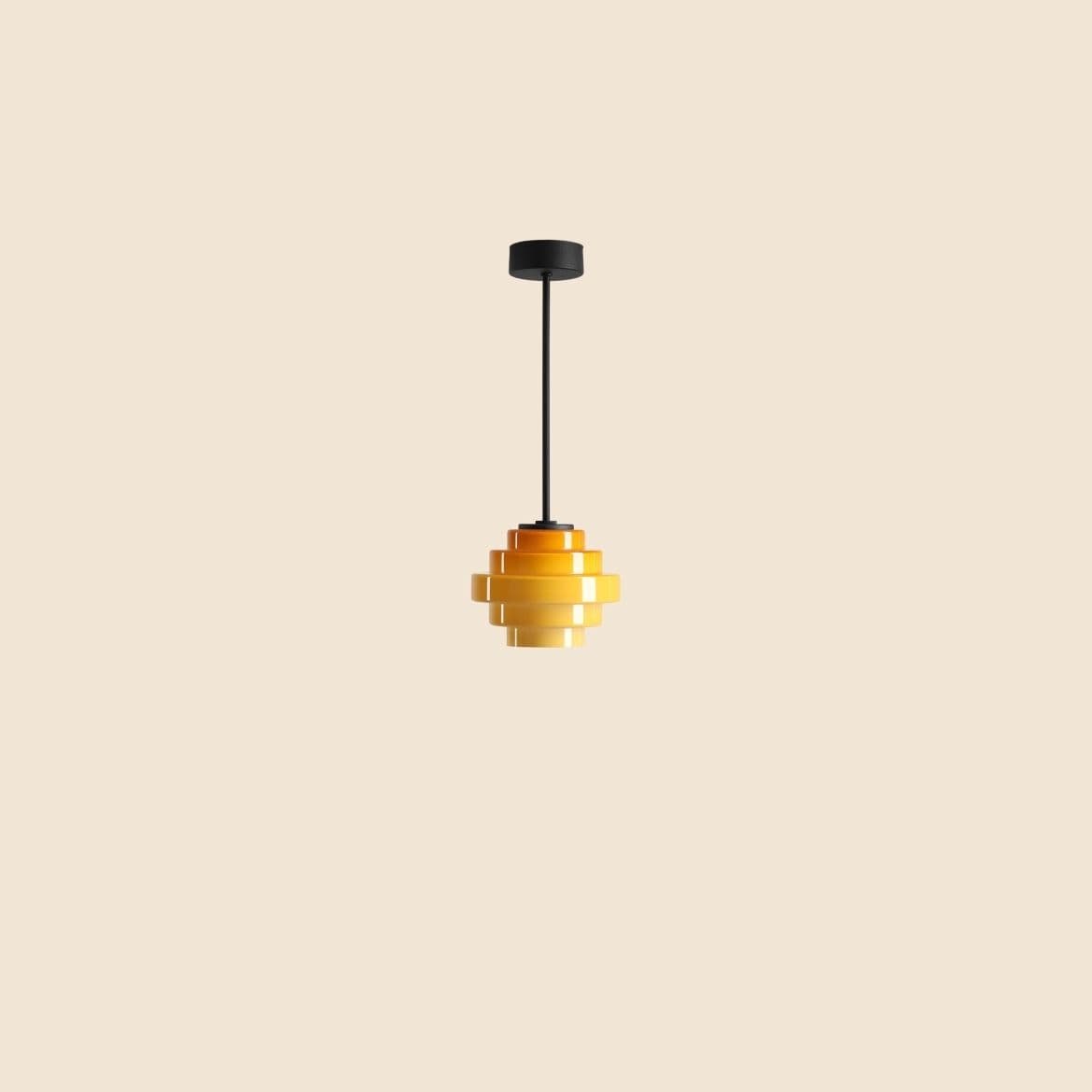 Lampa wisząca Filo żółta ⌀14, wys. 41 cm, Artera - 356478