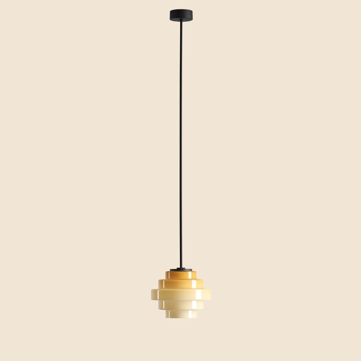 Lampa wisząca Filo beżowa, ⌀14, wys. 101 cm, Artera - 356499