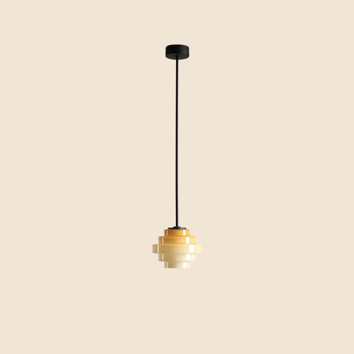 Lampa wisząca Filo beżowa ⌀14, wys. 71 cm, Artera - 356510