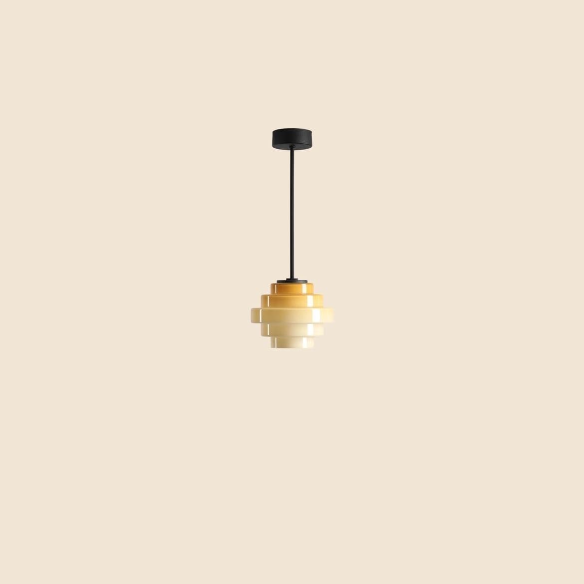 Lampa wisząca Filo beżowa ⌀14, wys. 41 cm, Artera - 356521