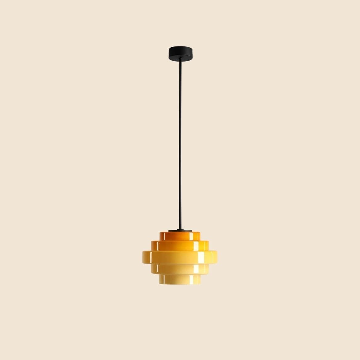 Lampa wisząca Filo żółta, ⌀22, wys. 75 cm, Artera - 356643