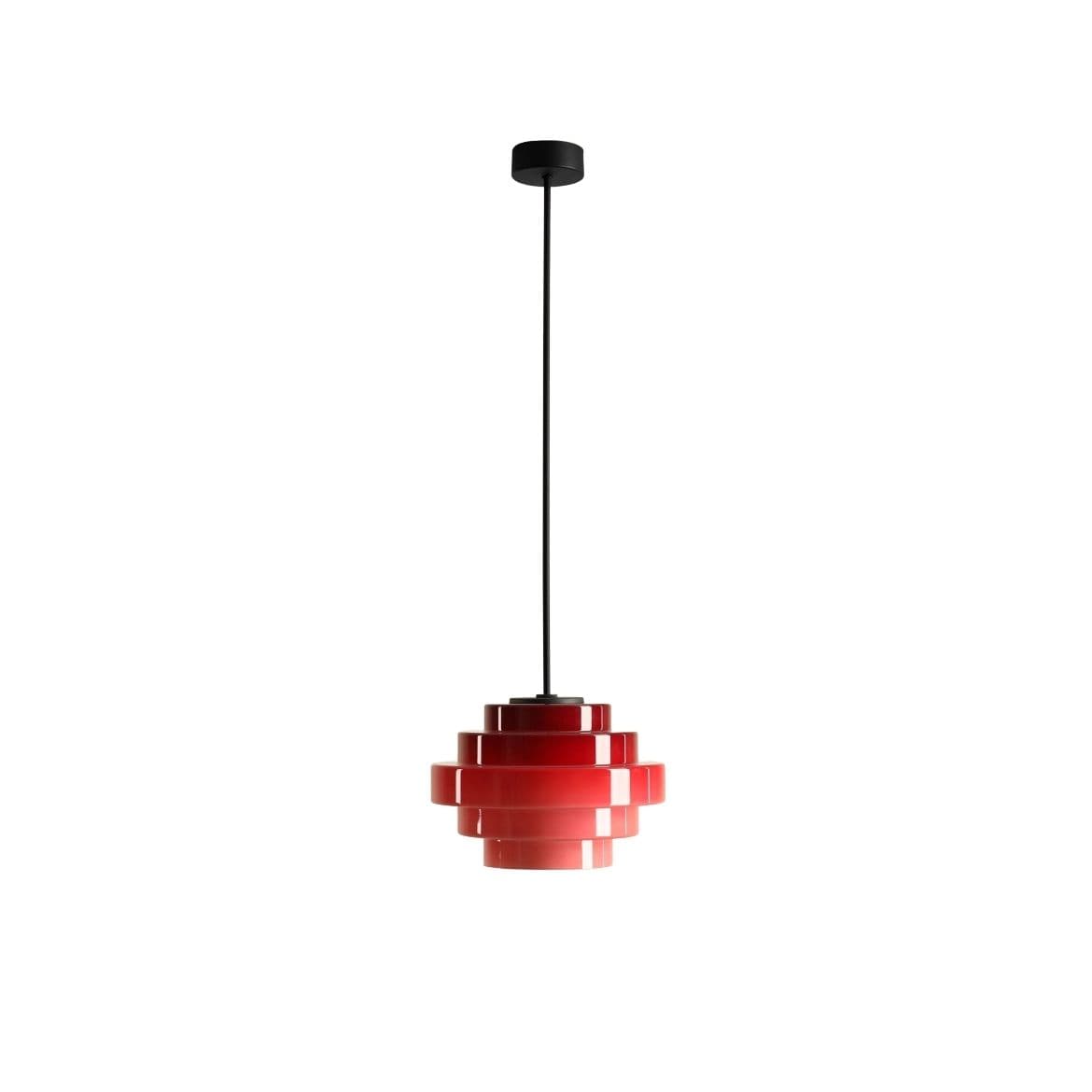 Lampa wisząca Filo różowa, ⌀22, wys. 75 cm, Artera