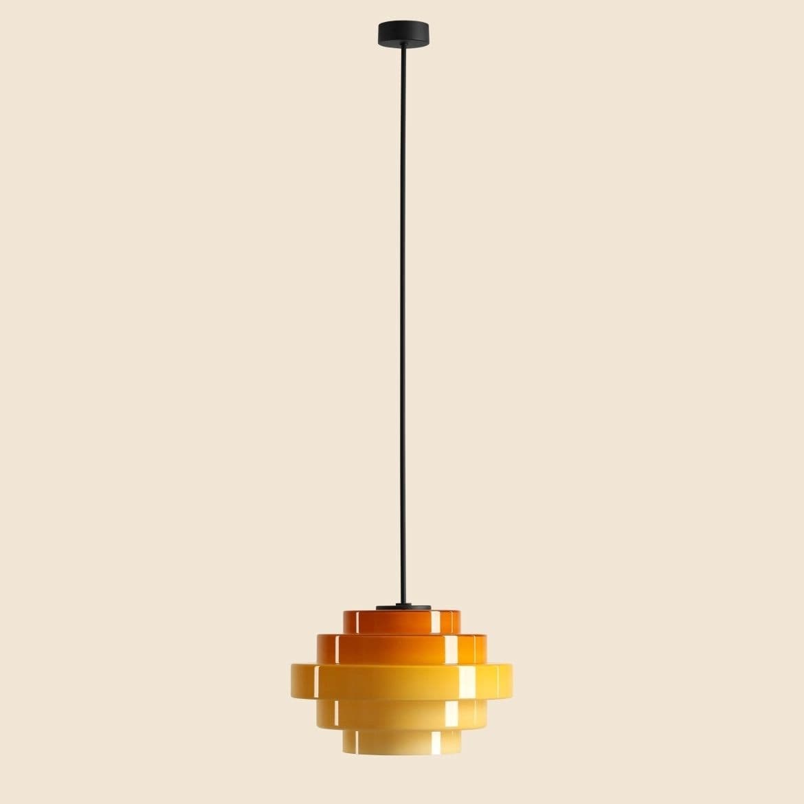 Lampa wisząca Filo żółta, ⌀28, wys. 108, Artera - 356767