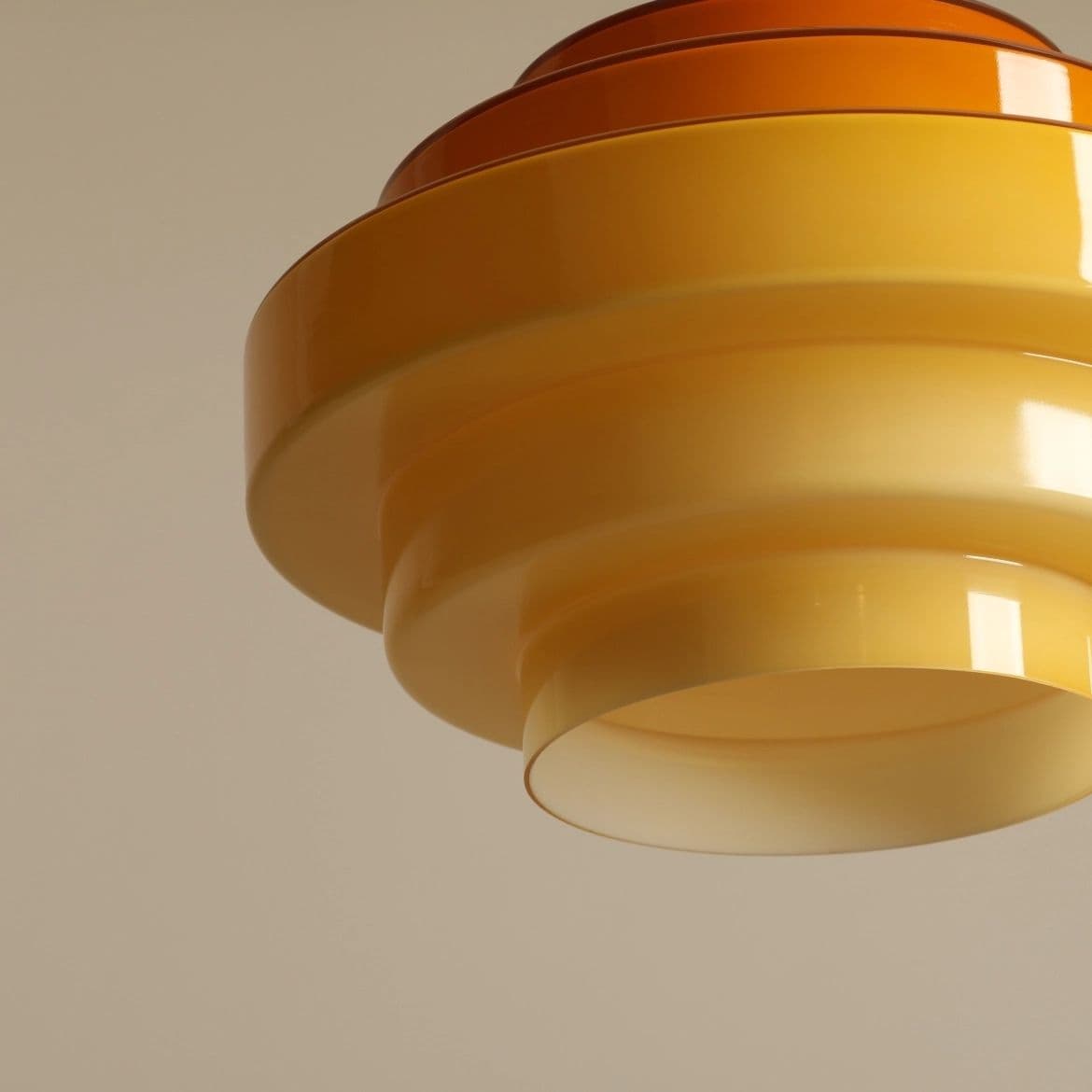 Lampa wisząca Filo żółta, ⌀28, wys. 48 cm, Artera - 356778