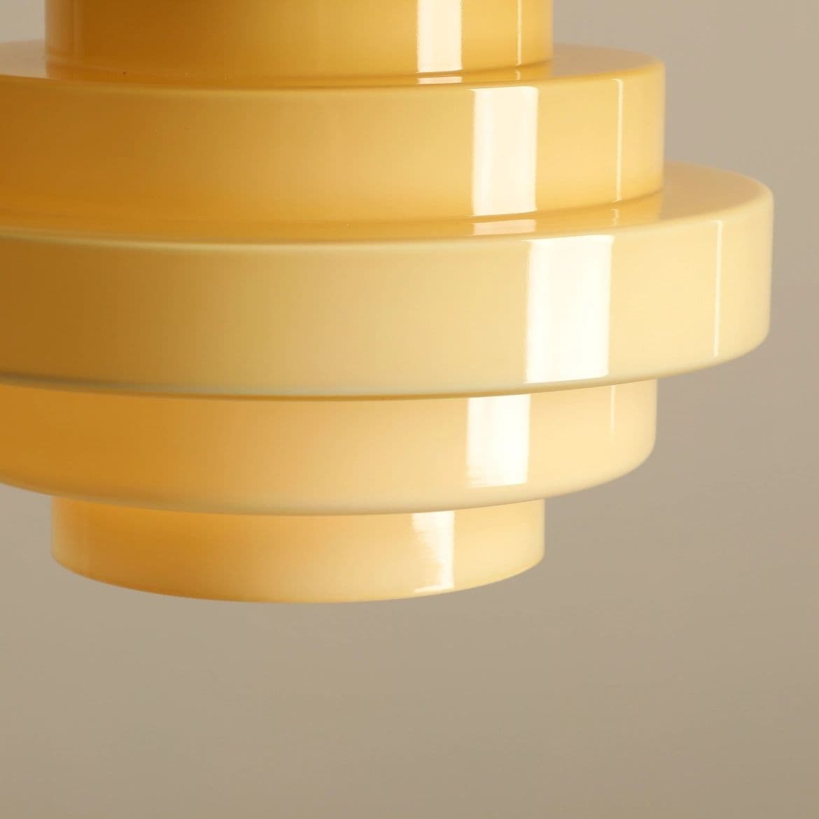 Lampa wisząca Filo beżowa, ⌀28, wys. 48 cm, Artera - 356808