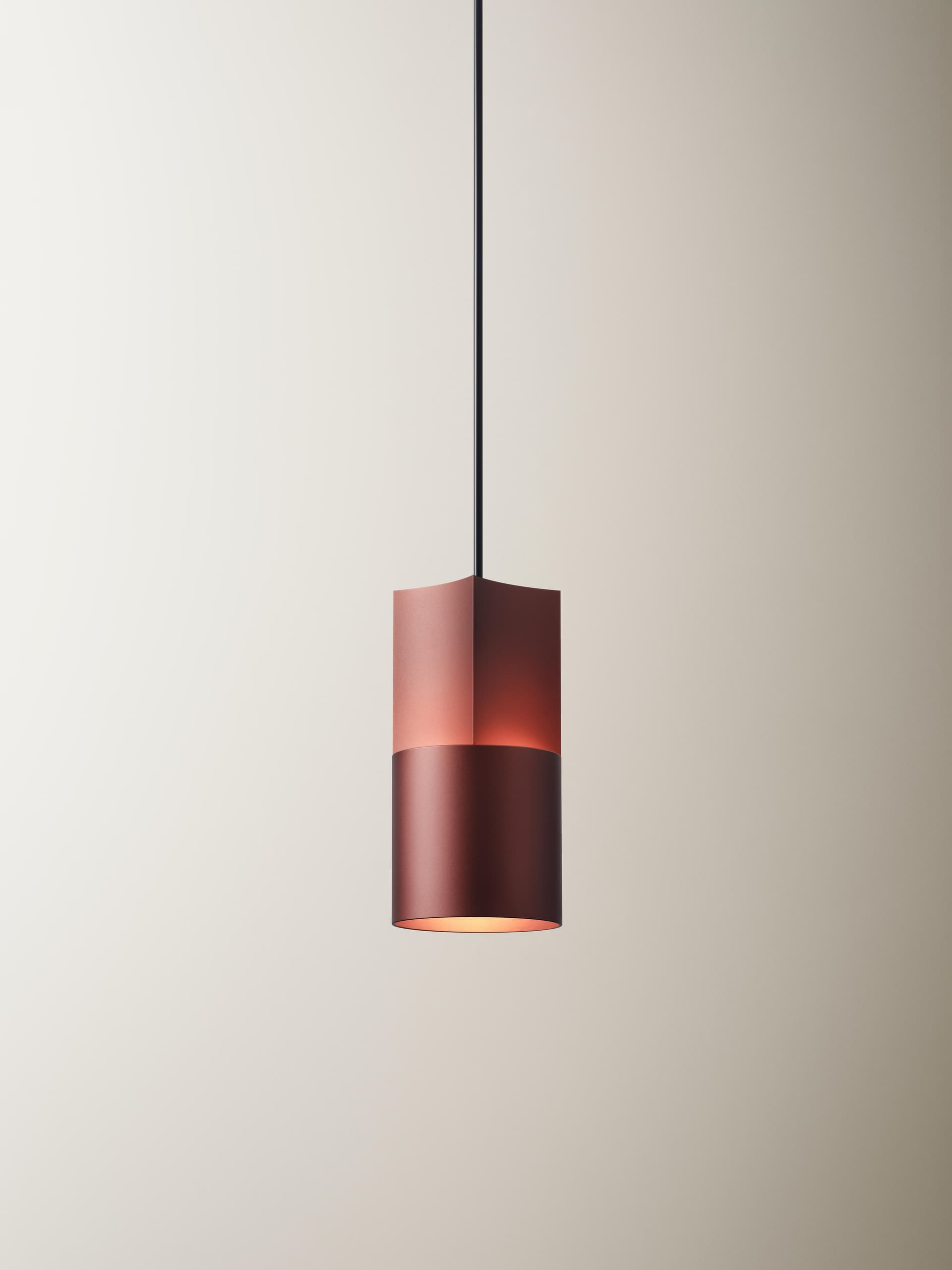 Lampa wisząca Concave 10 pomarańczowa, Pholc - 357169