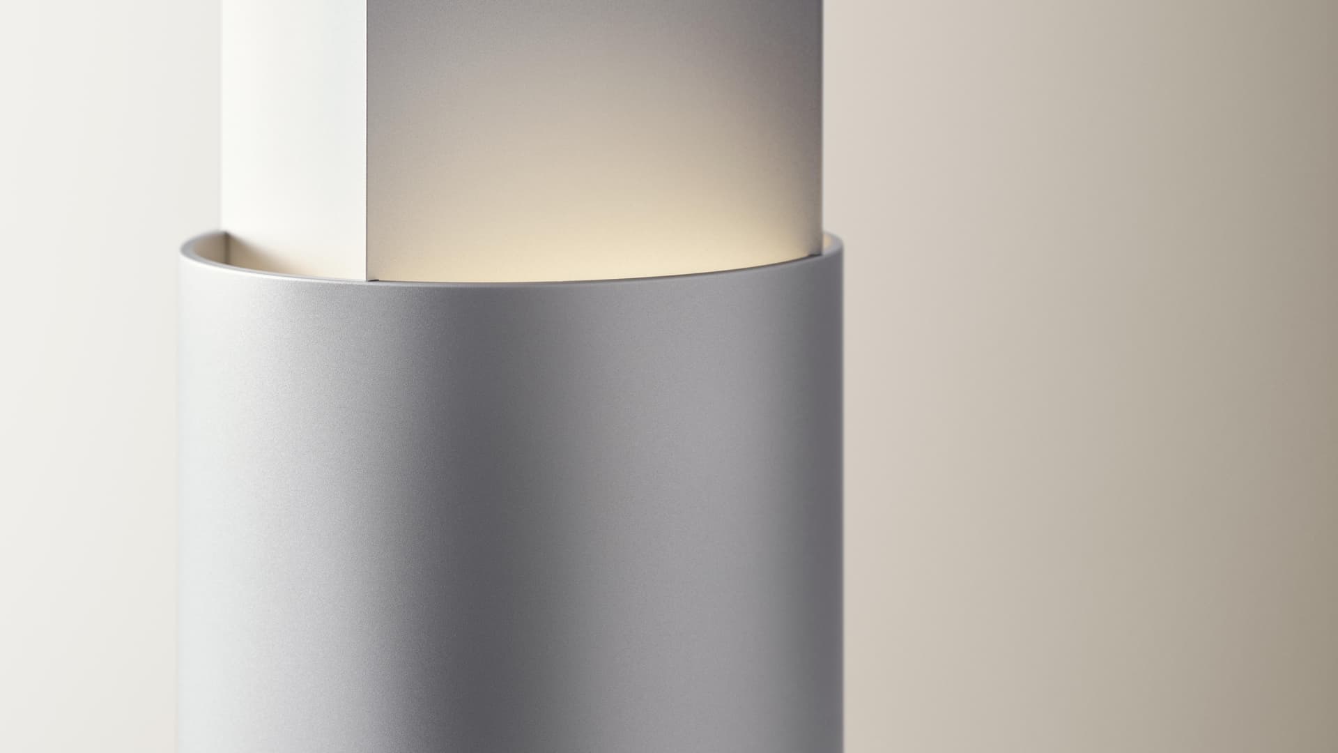 Lampa wisząca Concave 10 srebrna, Pholc - 357162