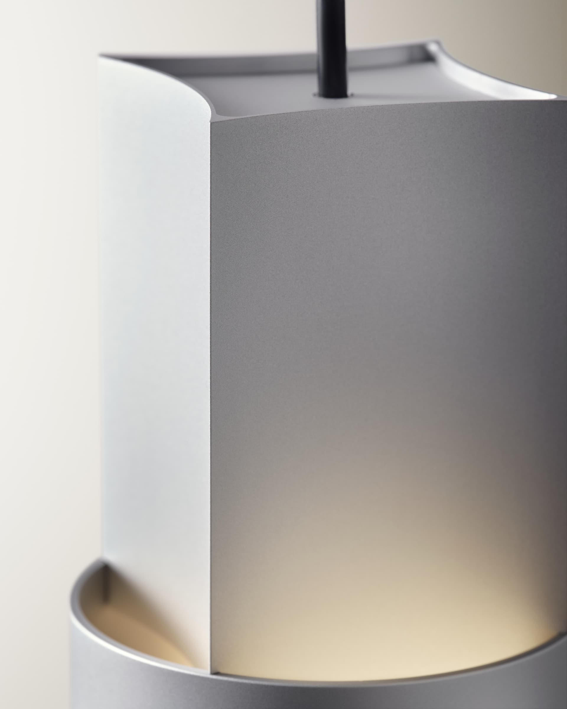 Lampa wisząca Concave 10 srebrna, Pholc - 357161