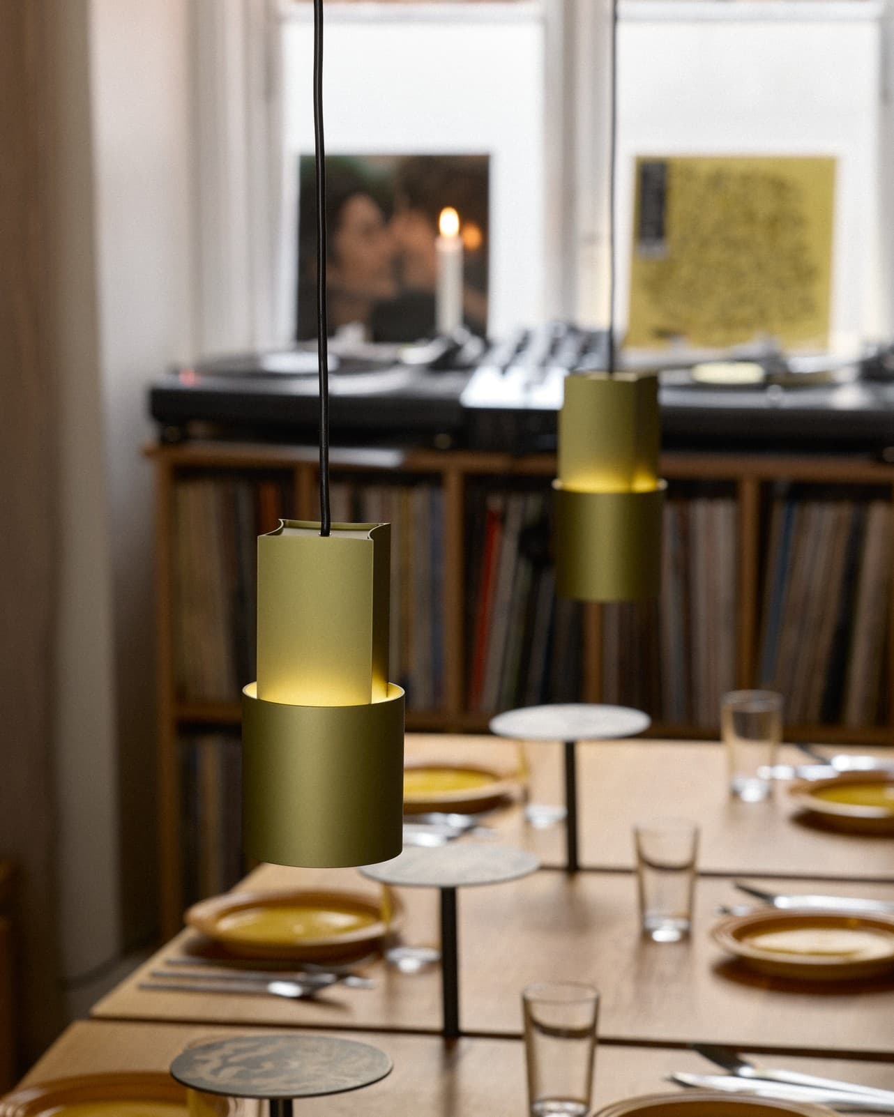 Lampa wisząca Concave 10 grafitowa, Pholc - 357921