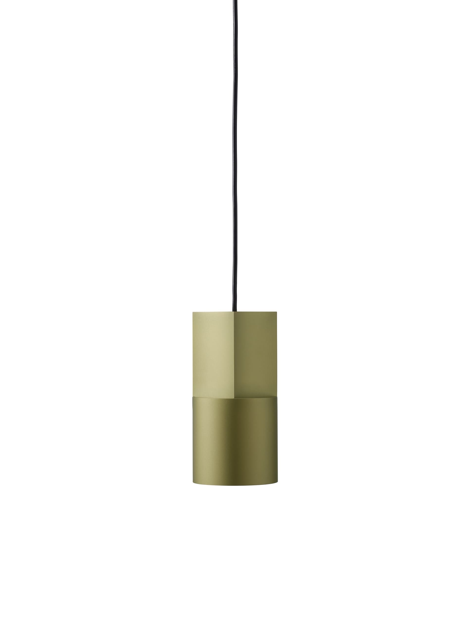 Lampa wisząca Concave 10 zielona, Pholc