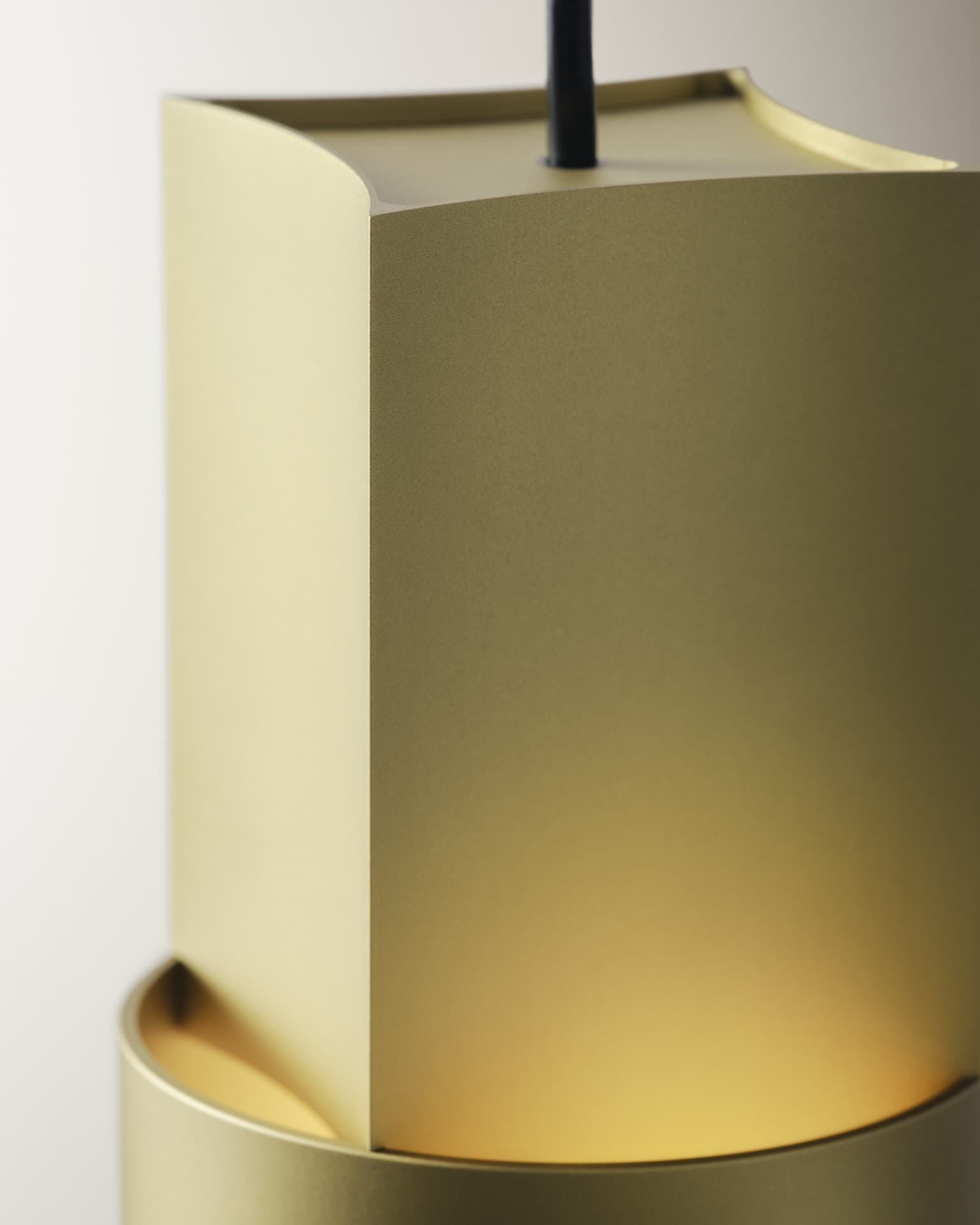 Lampa wisząca Concave 10 zielona, Pholc - 357911
