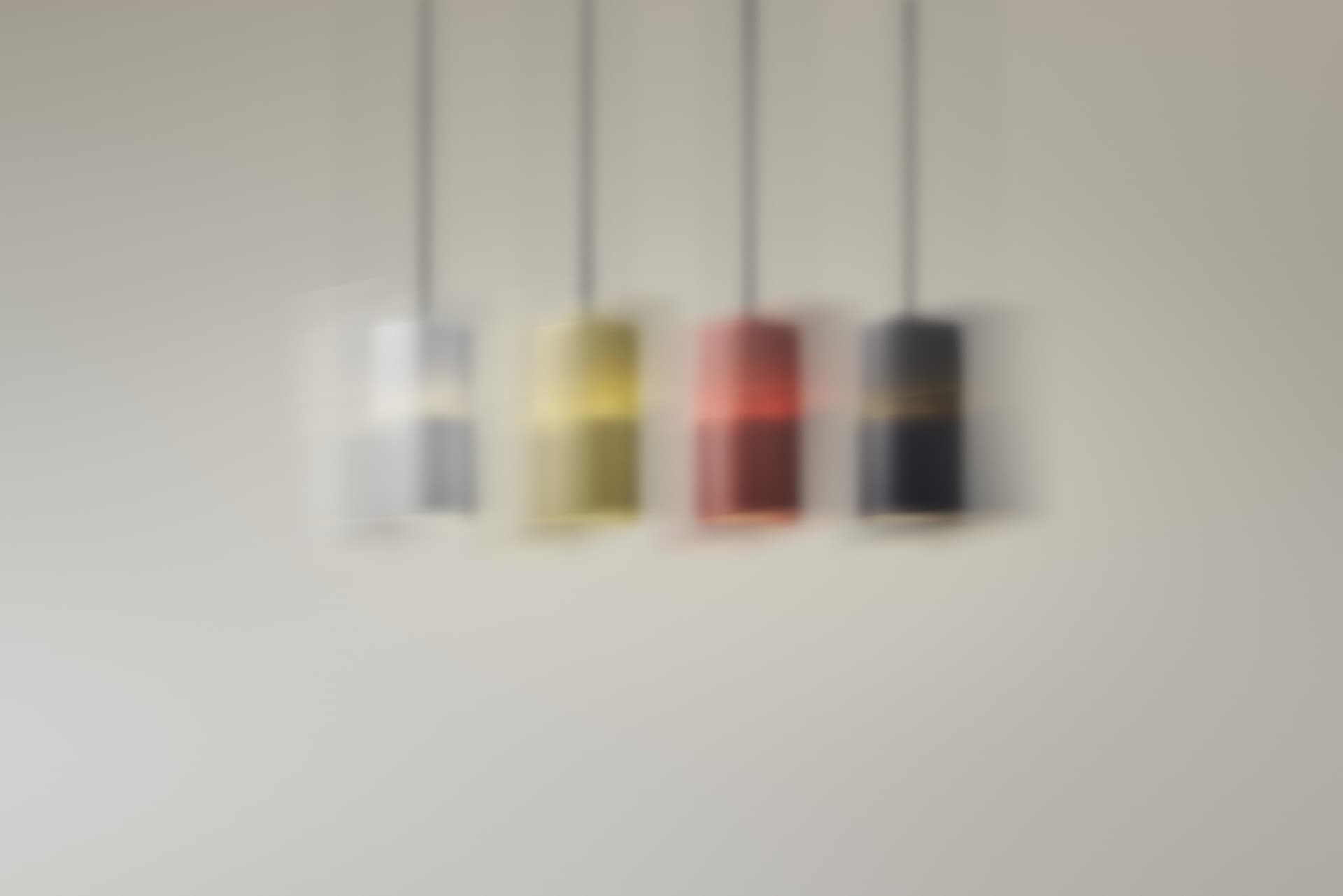 Lampa wisząca Concave 10 zielona, Pholc - 357905