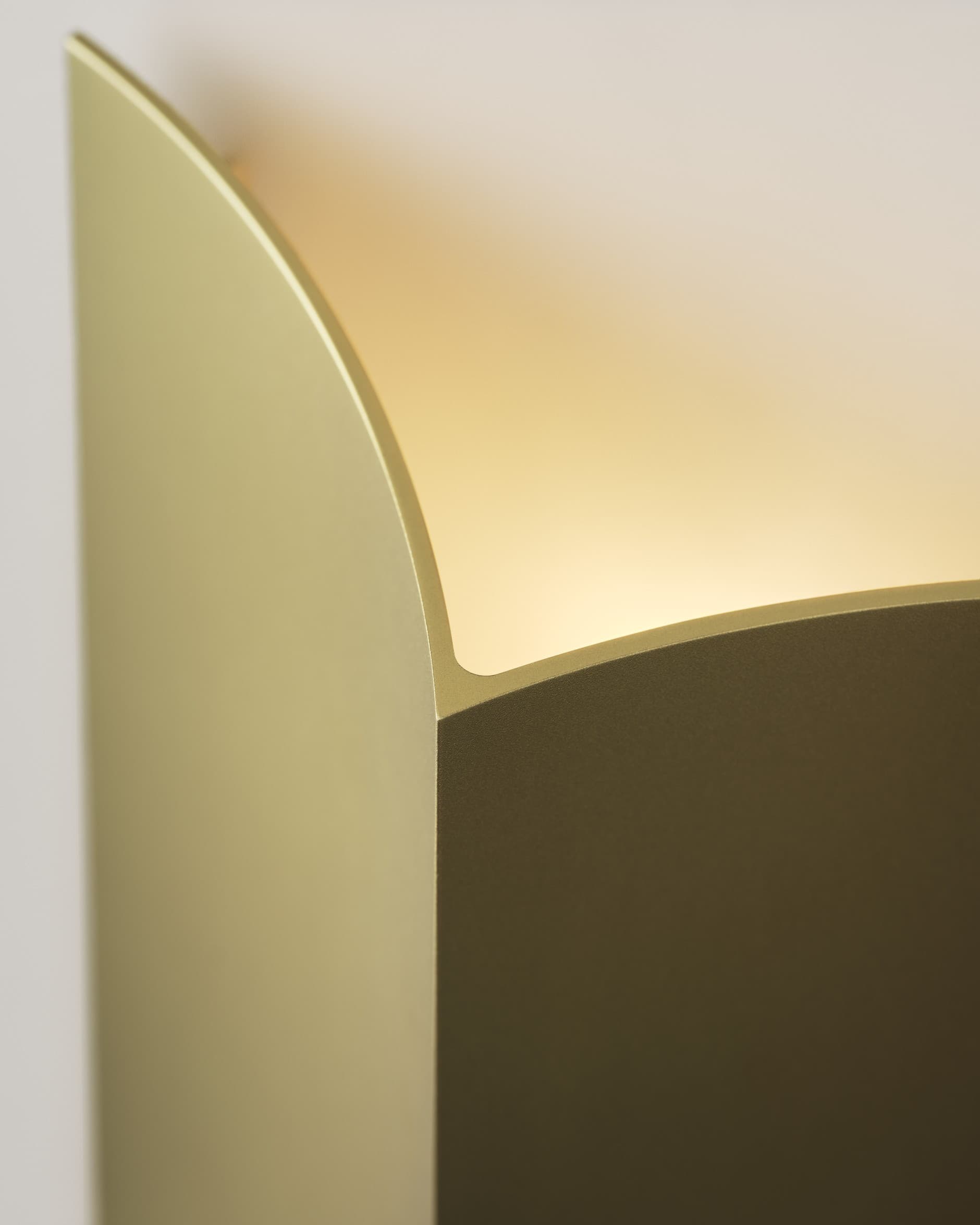 Kinkiet Concave 27 zielony, Pholc - 357892