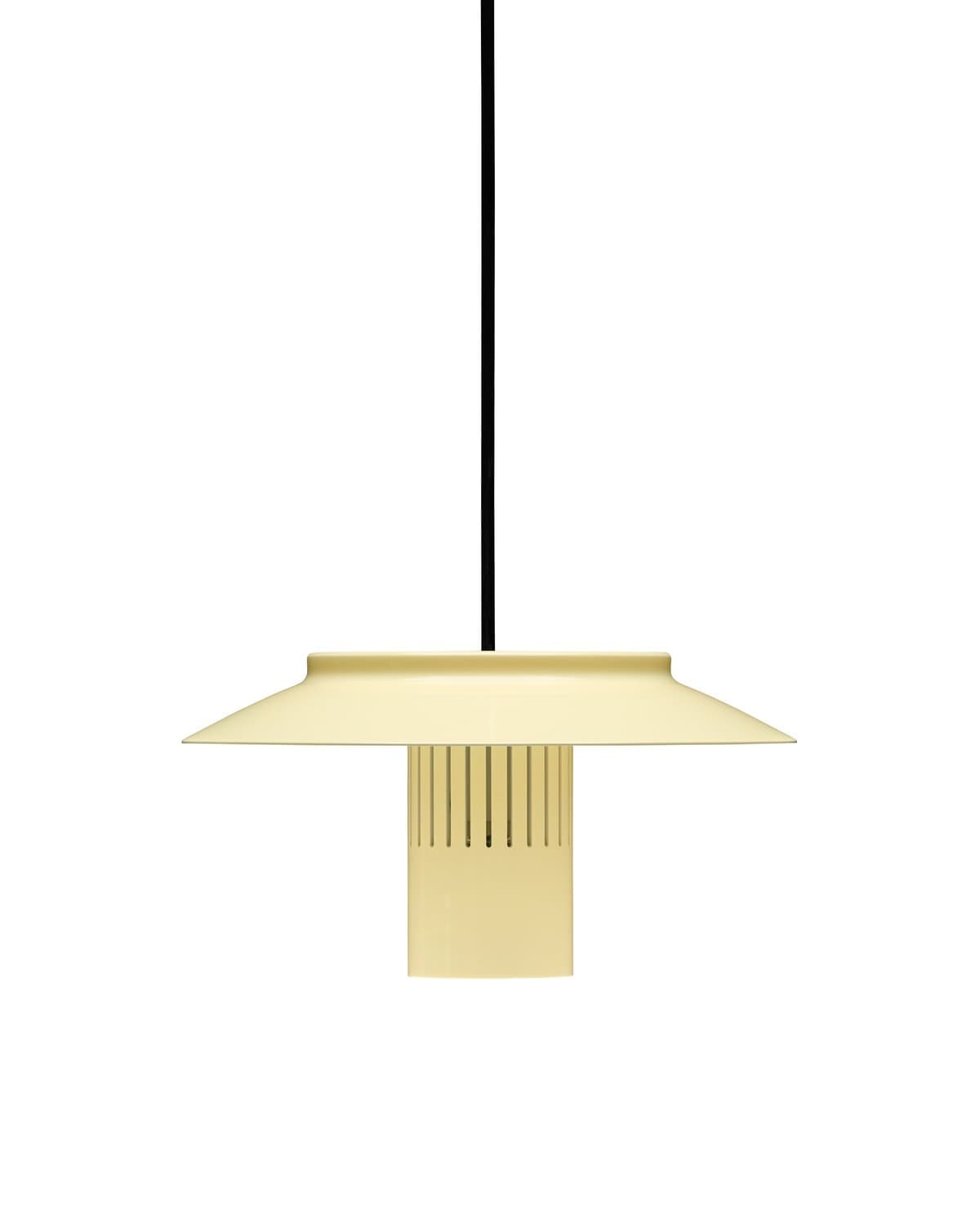 Lampa wisząca Lille 24 żółta, Pholc