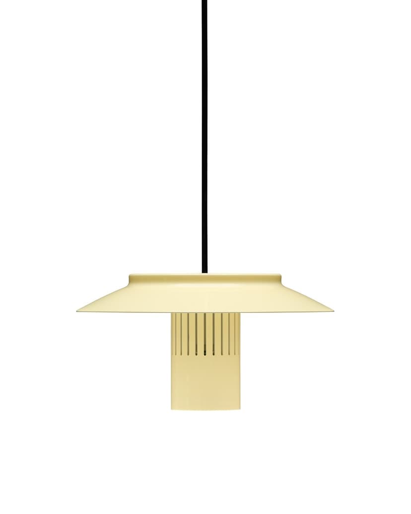 Lampa wisząca Lille 24 żółta, Pholc