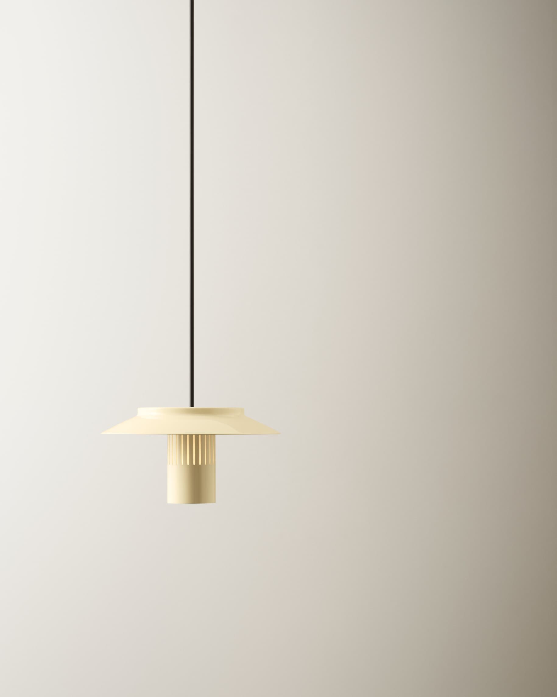Lampa wisząca Lille 24 żółta, Pholc - 357854
