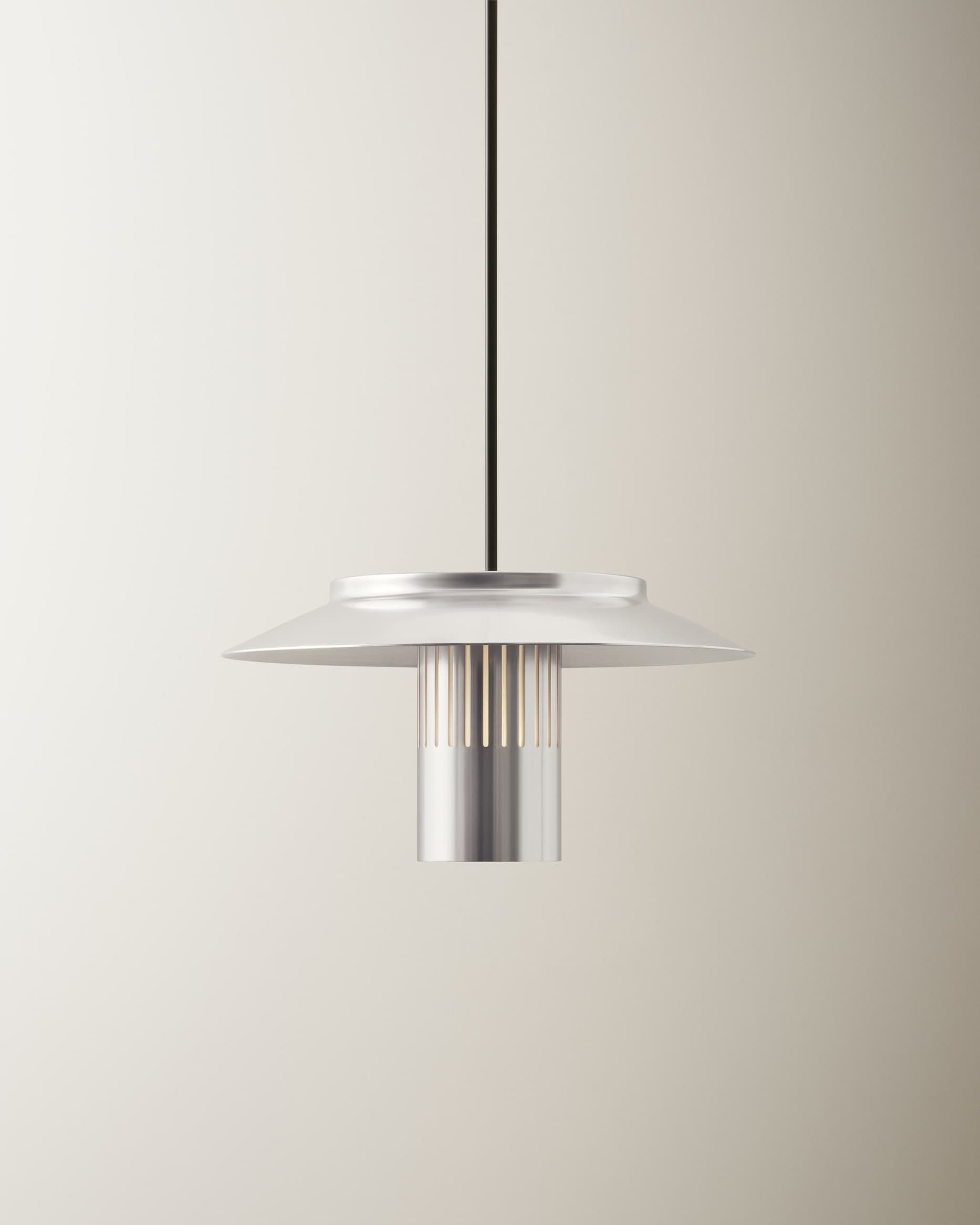 Lampa wisząca Lille 24 srebrna, Pholc - 357837