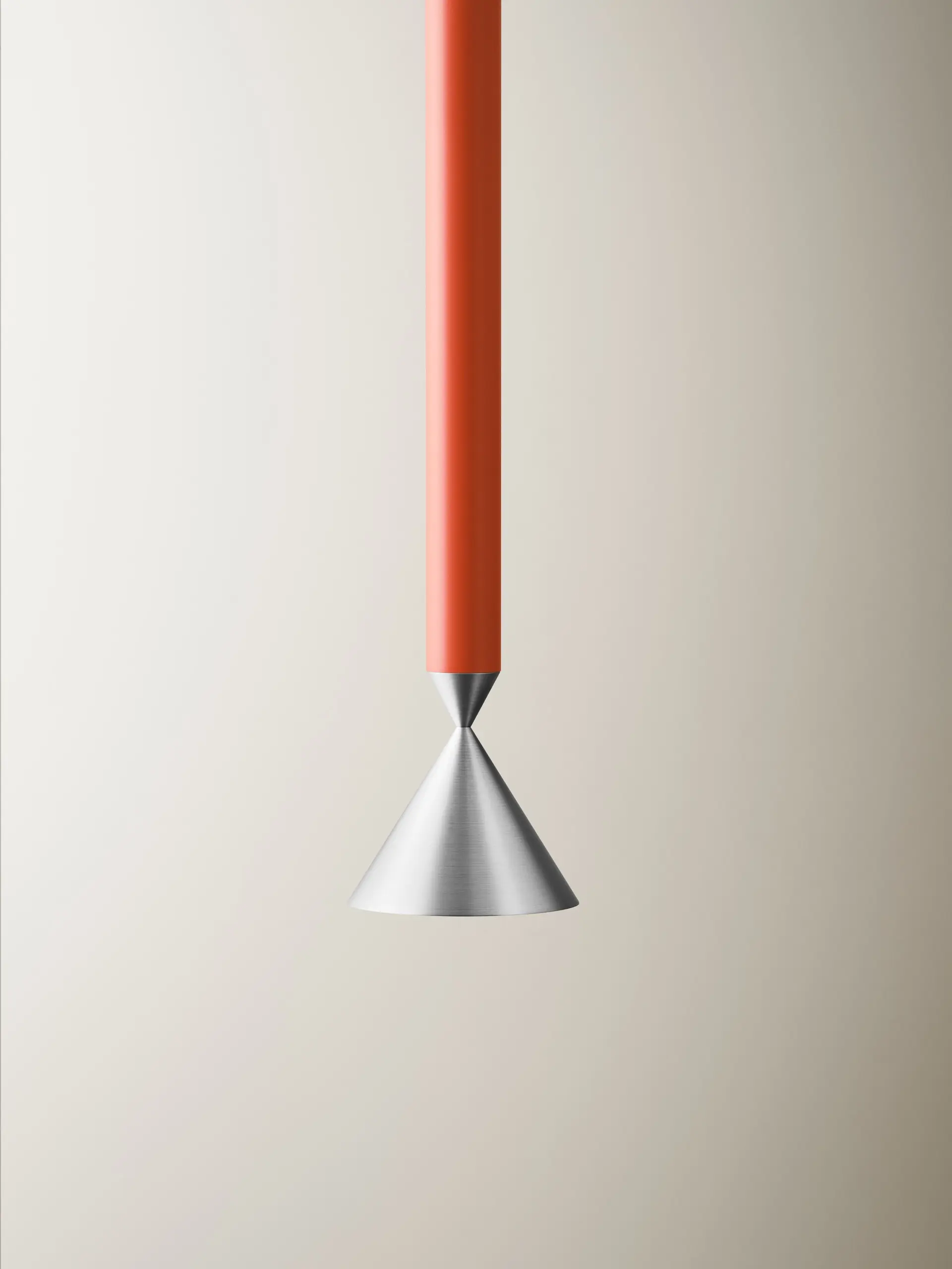 Lampa wisząca Apollo 59 pomarańczowa, srebrna, Pholc - 357682