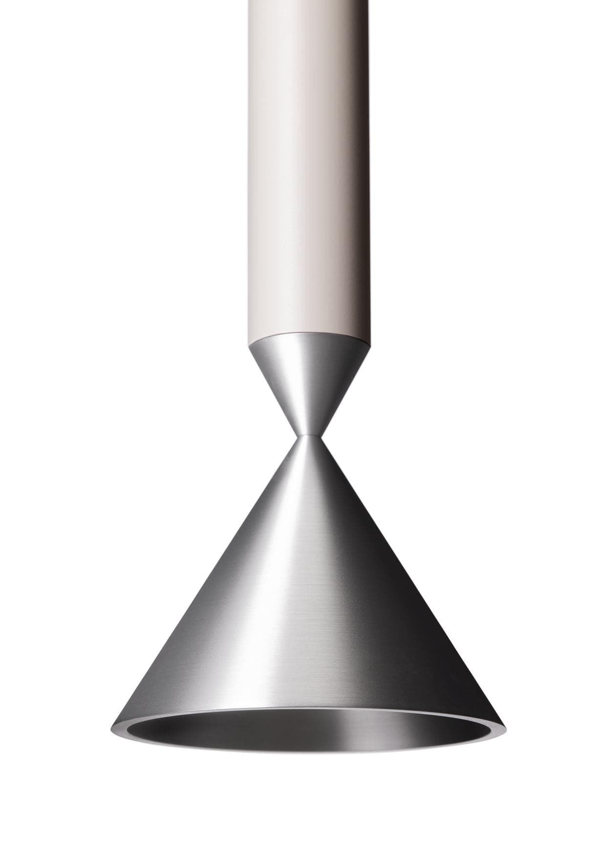Lampa wisząca Apollo 59 biała, srebrna, Pholc - 357676