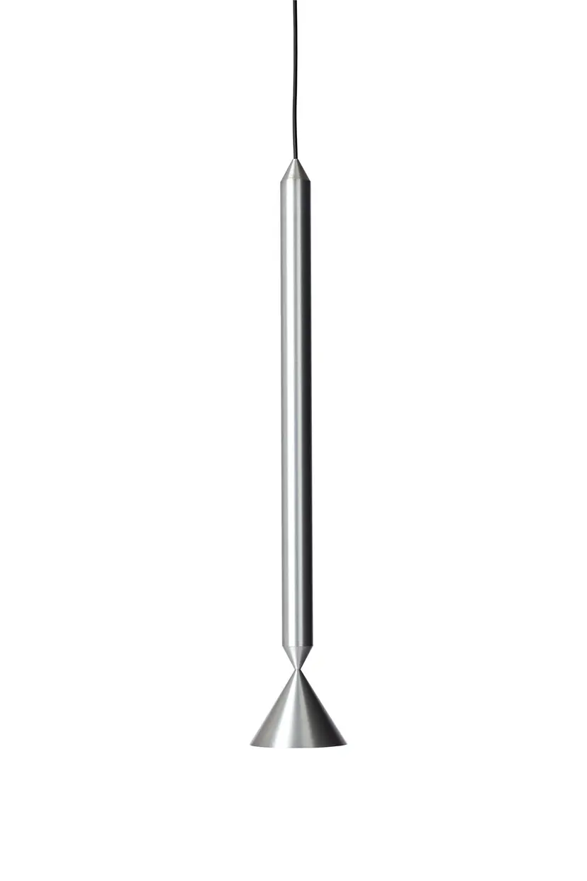 Lampa wisząca Apollo 59 srebrna, Pholc