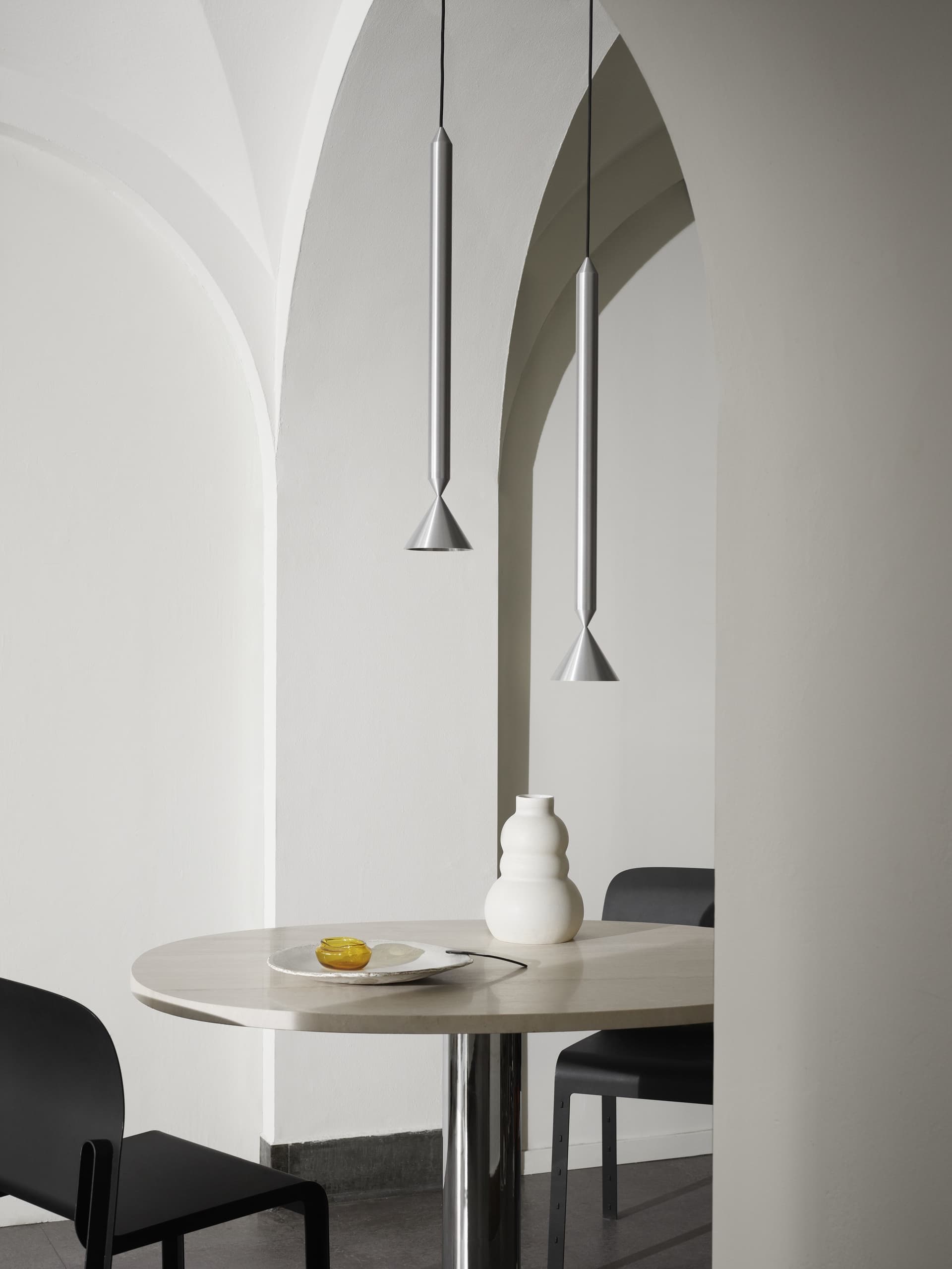 Lampa wisząca Apollo 59 srebrna, Pholc - 357651
