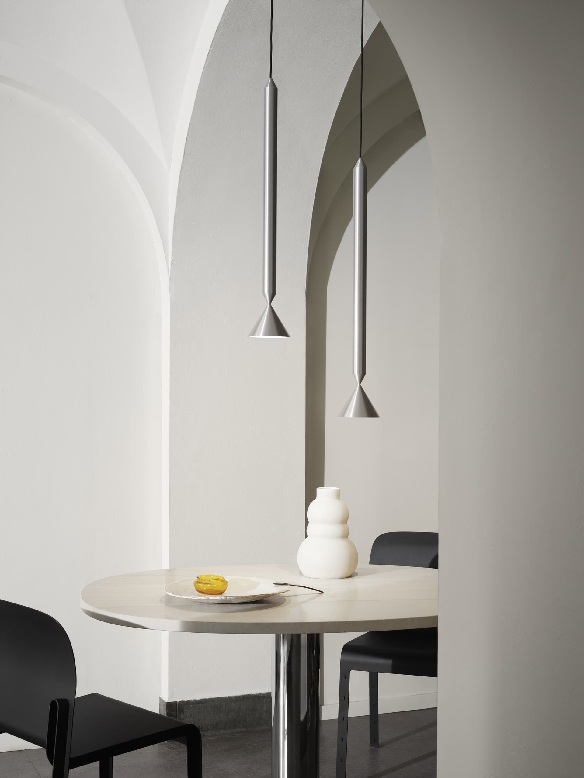 Lampa wisząca Apollo 59 srebrna, Pholc - 357650