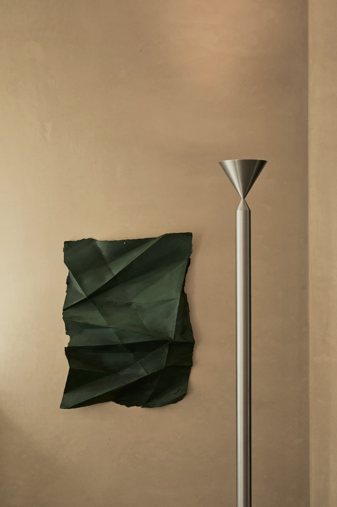 Lampa podłogowa Apollo 180 srebrna, Pholc - 357626