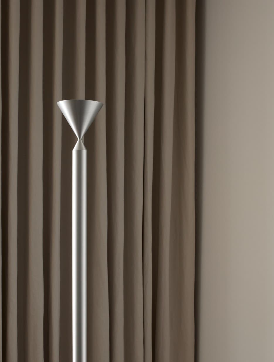 Lampa podłogowa Apollo 180 srebrna, Pholc - 357630