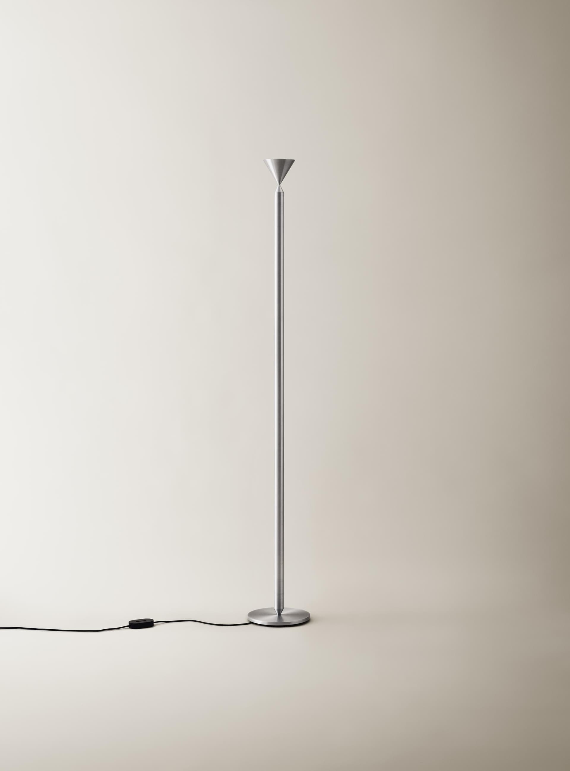 Lampa podłogowa Apollo 180 srebrna, Pholc - 357625