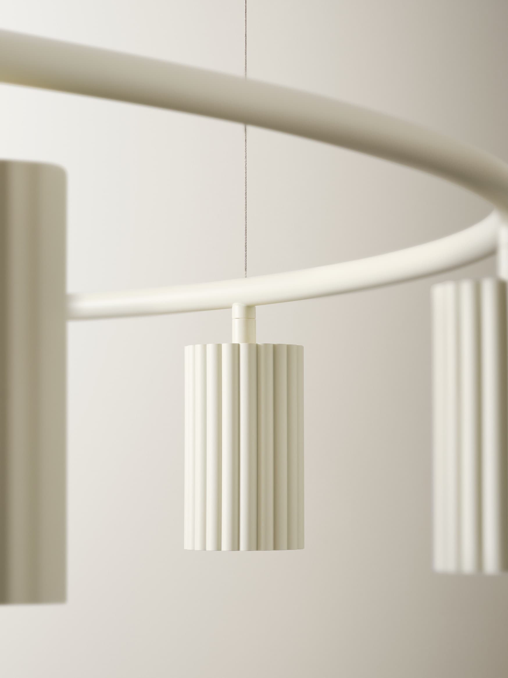 Pendant lamp Donna Circle 100 beige, Pholc - 357475