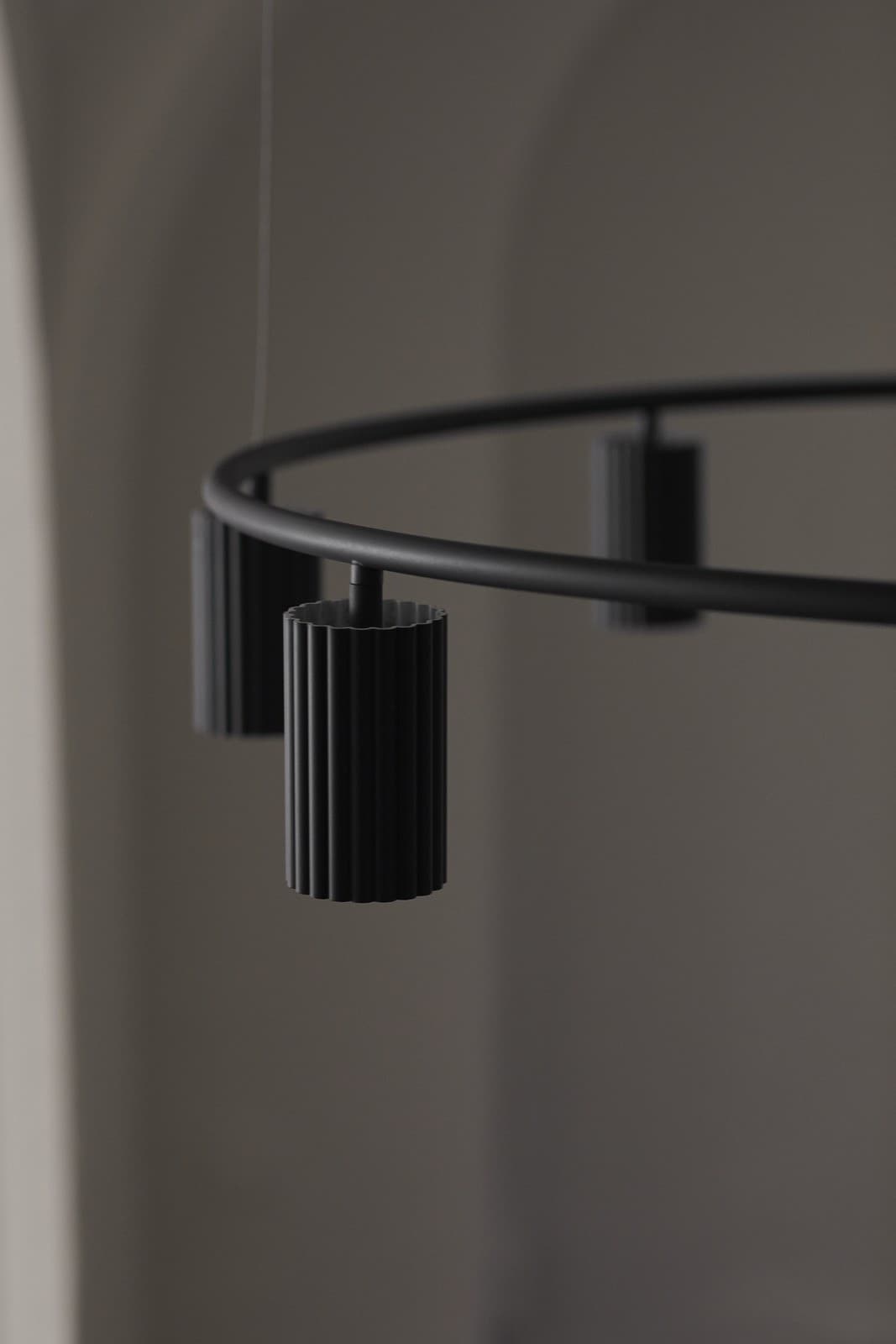 Pendant lamp Donna Circle 100 black, Pholc - 357466